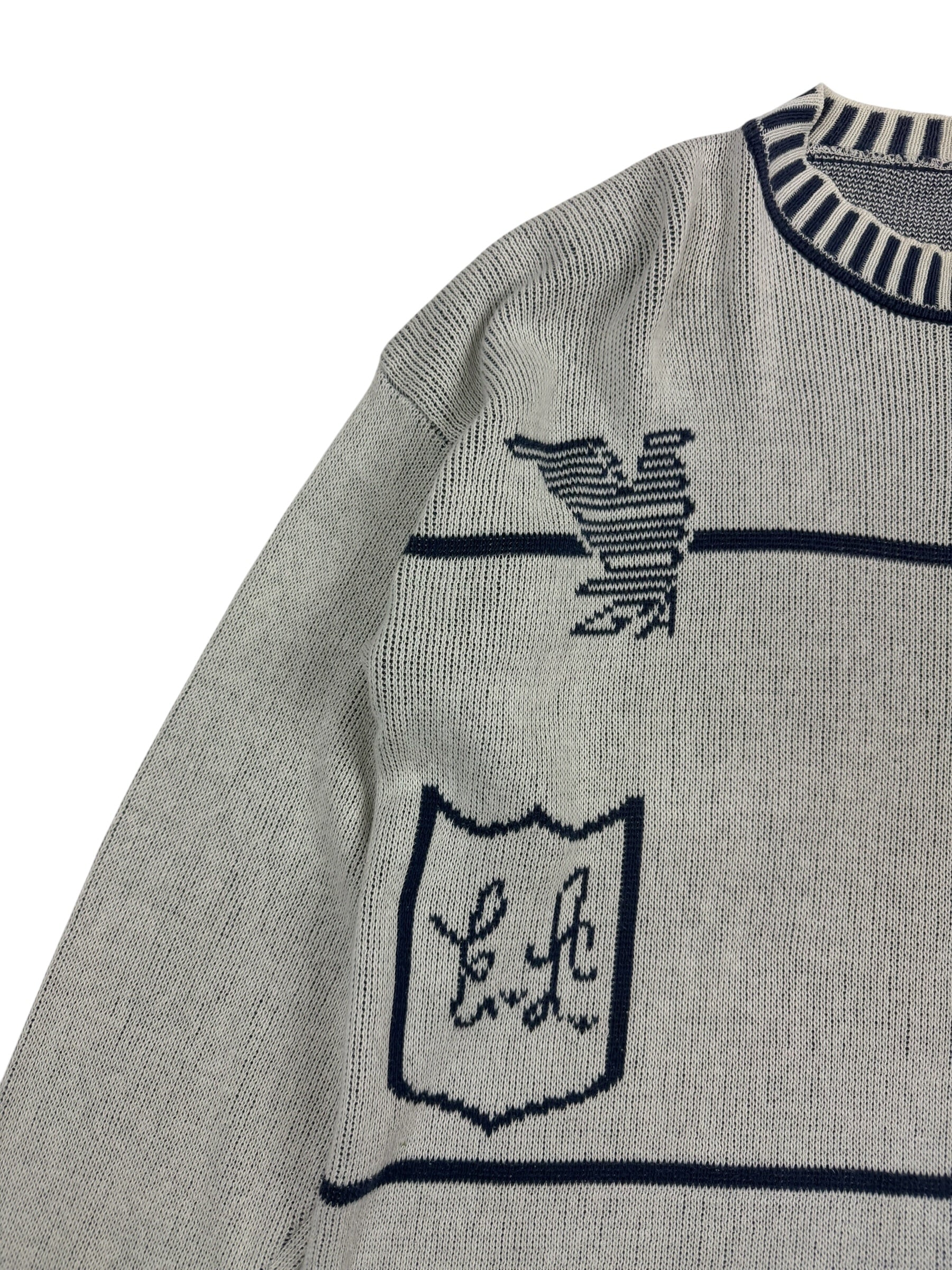 Emporio Armani 1980s Knit Sweatshirt