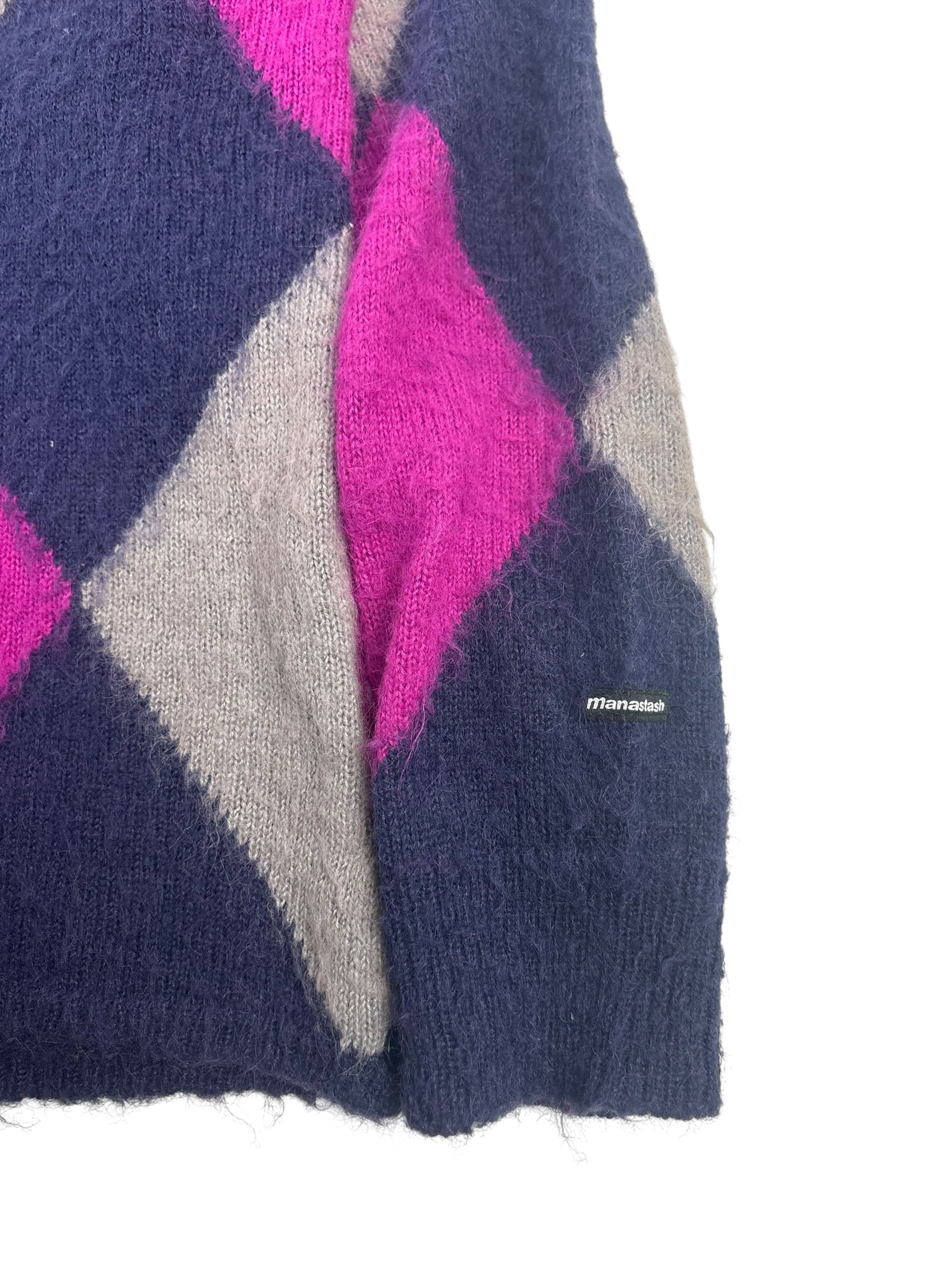 Manastash Aberdeen Kurtigan Argyle Cardigan