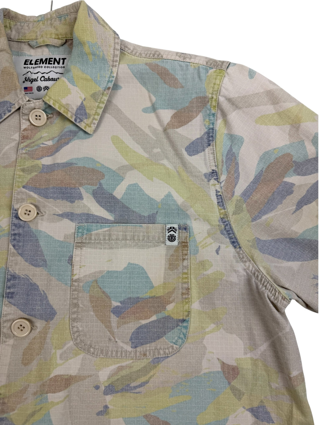 Nigel Cabourn Element Abstract Camo Summer Shirt