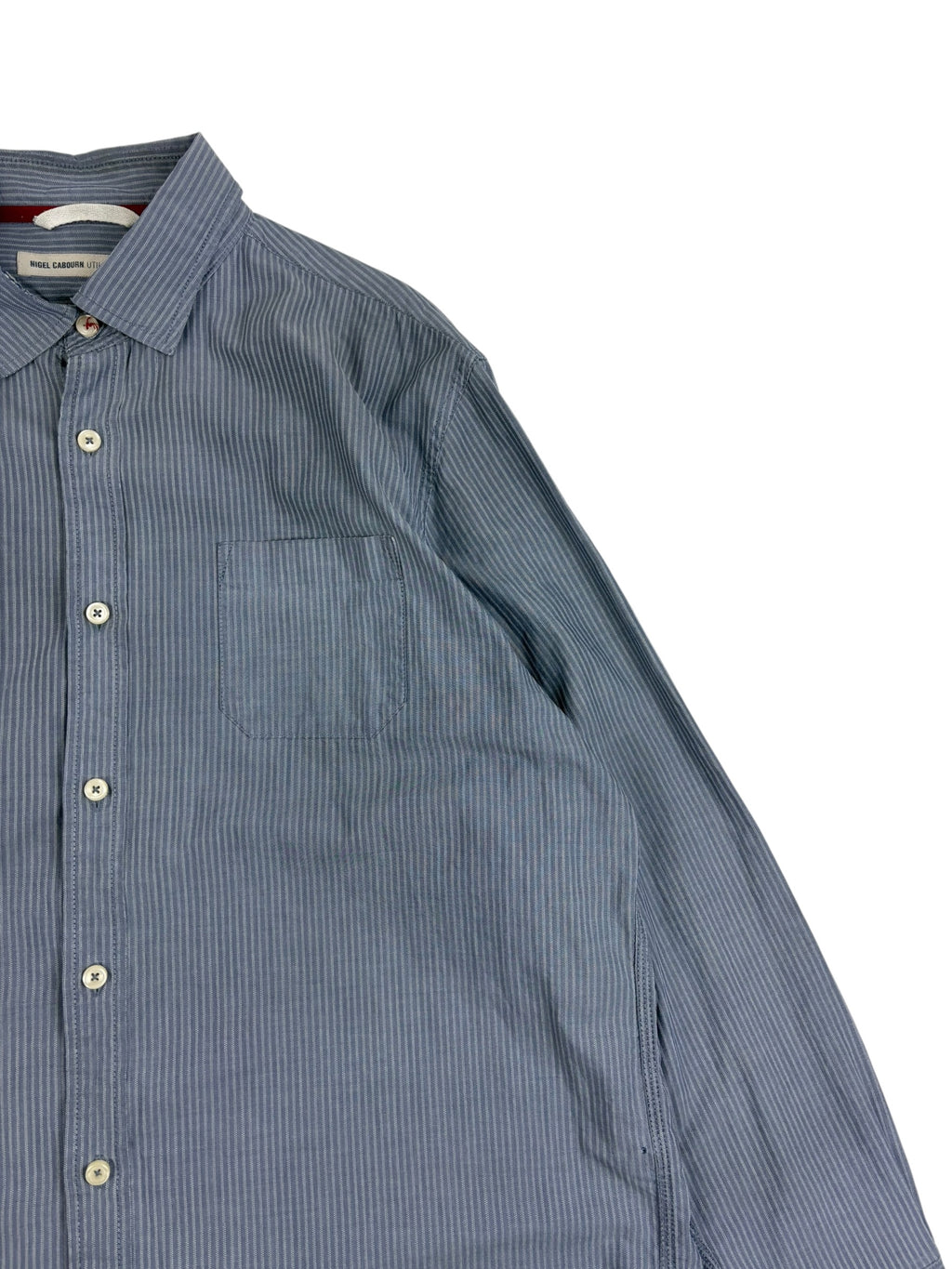 Nigel Cabourn Utility 2000s Pinstripe Shirt