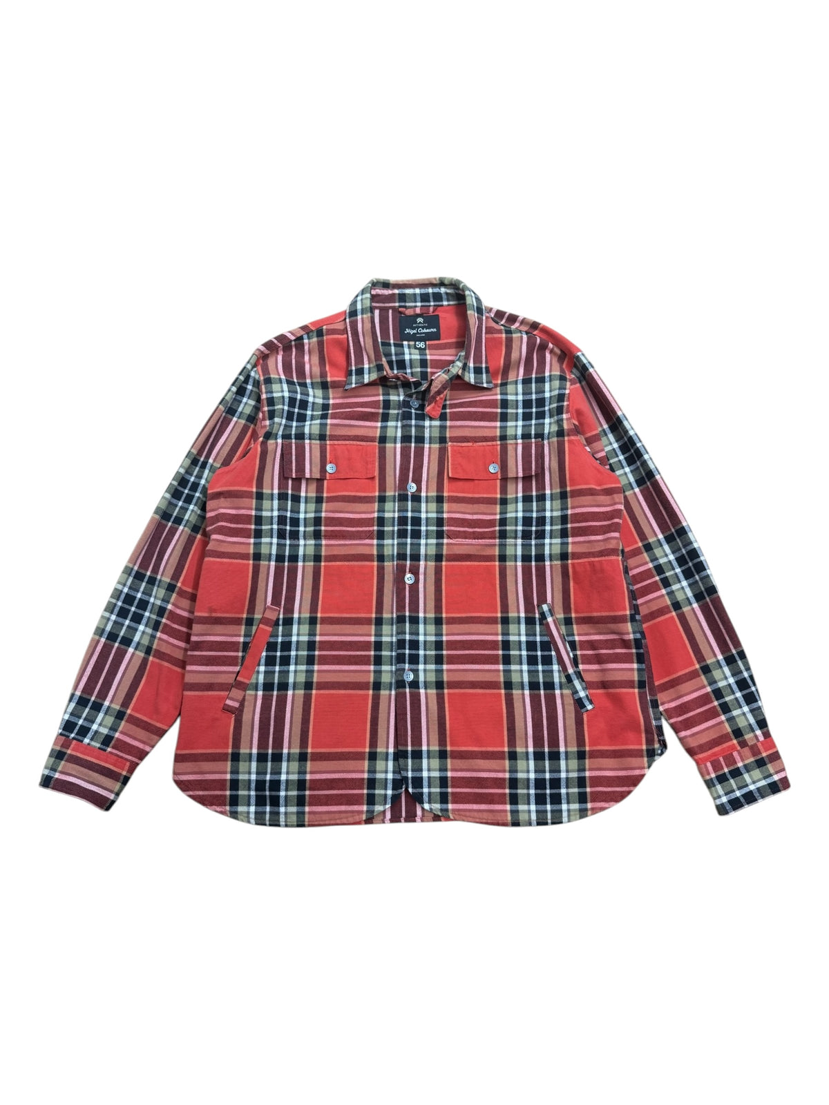 Nigel Cabourn Authentic Tartan Four Pocket Overshirt