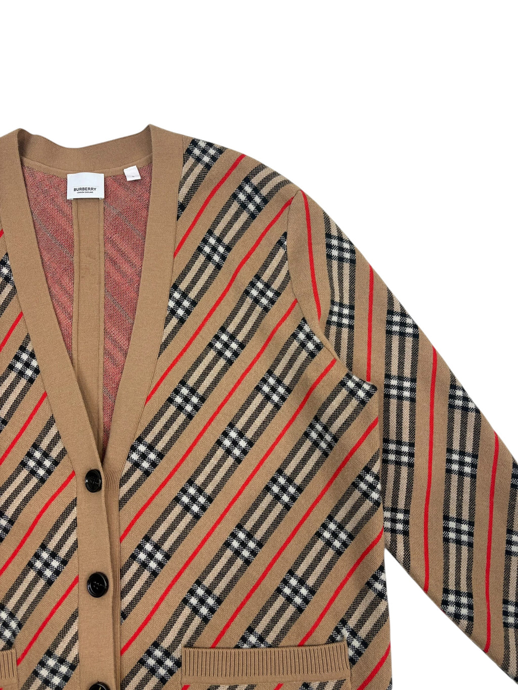 Burberry Nova Check Cardigan