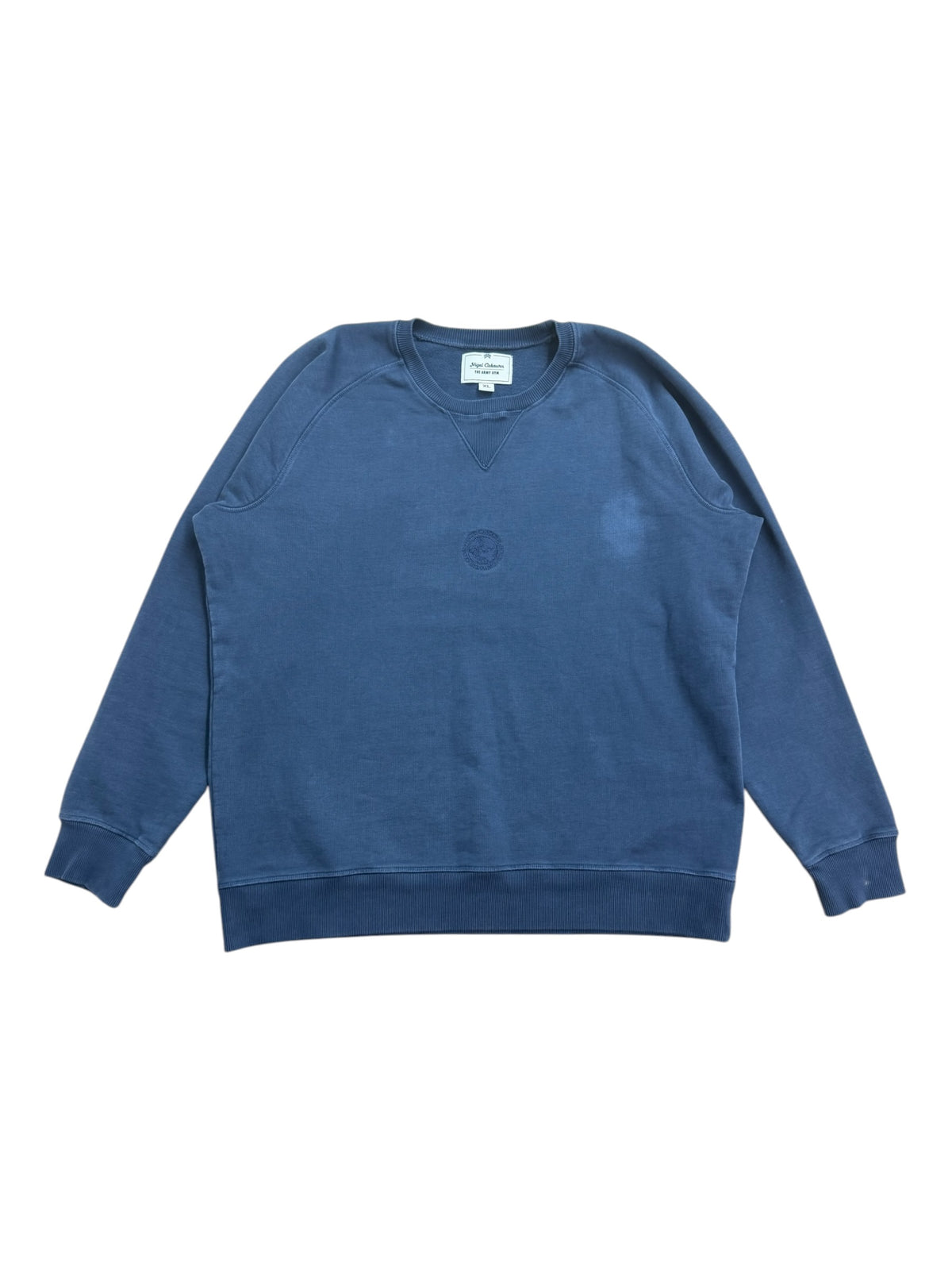 Nigel Cabourn Army Globe Embroidered Globe Sweatshirt