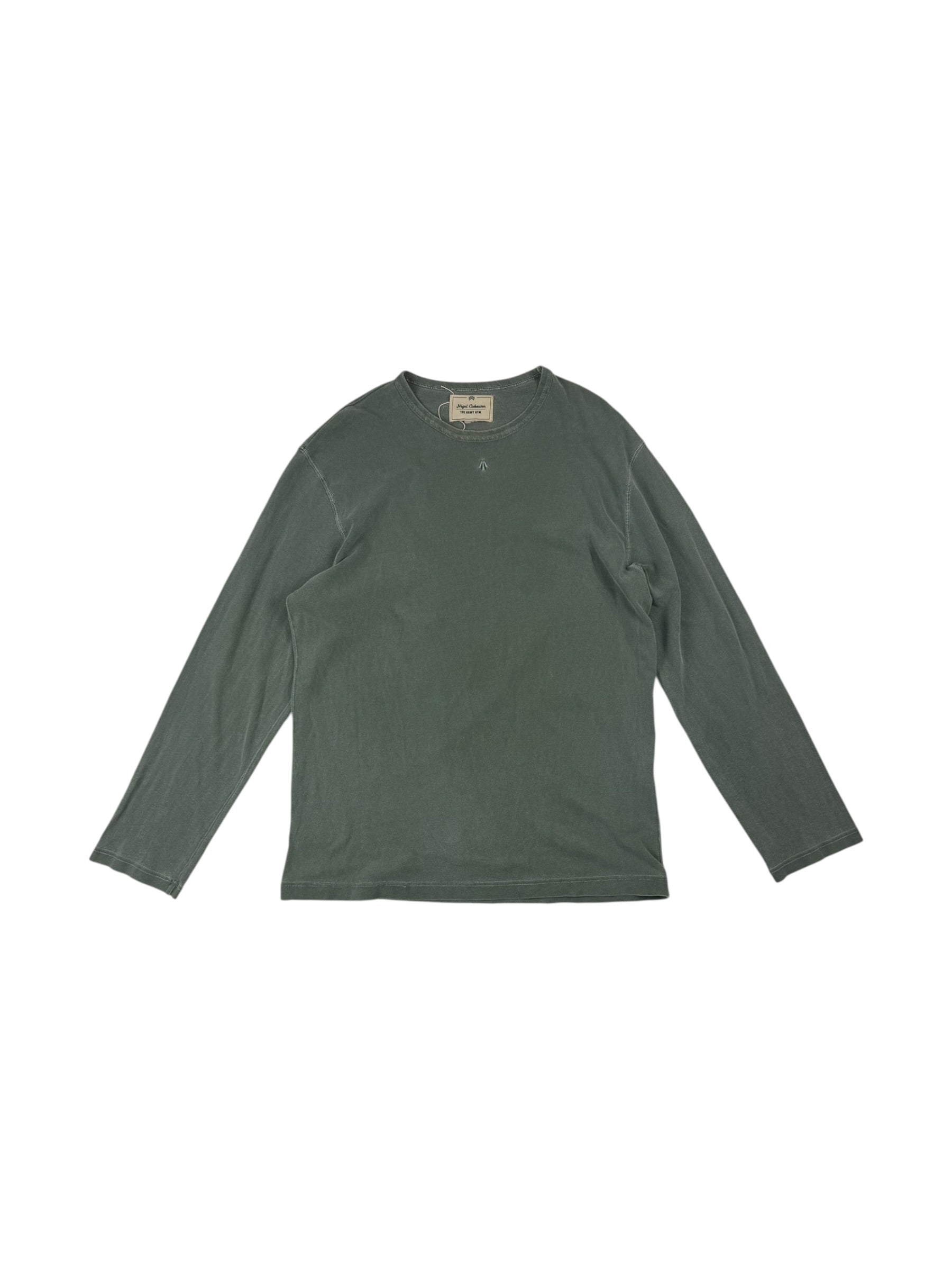 Nigel Cabourn Army Gym Olive Broad Arrow LS Jersey
