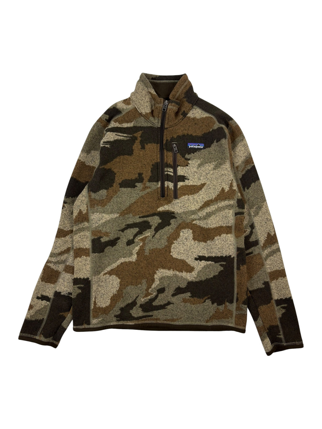 Patagonia 1/4 Zip Fleece Camo Pullover