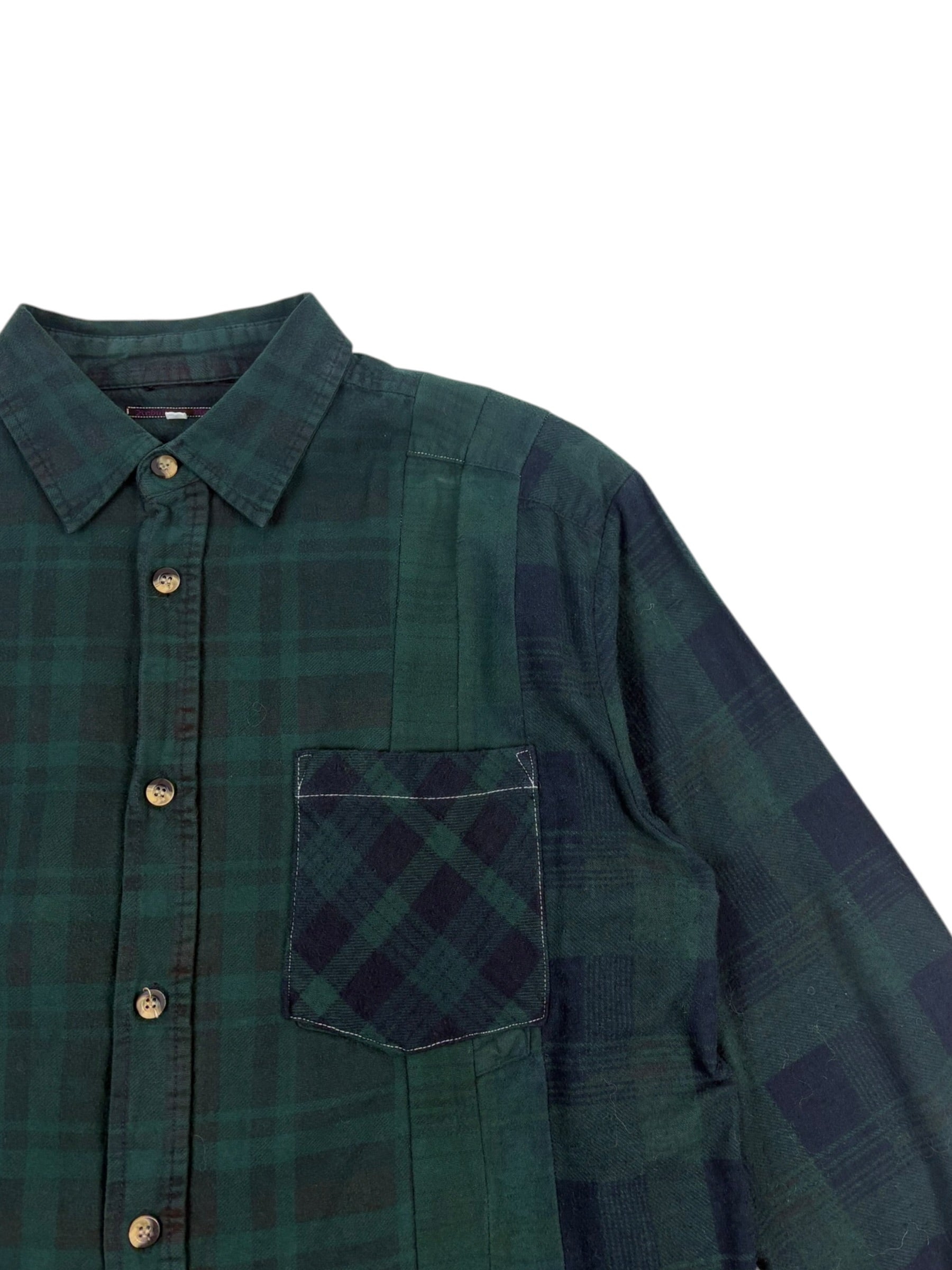 Needles Rebuild 7 Cuts Flannel Shirt