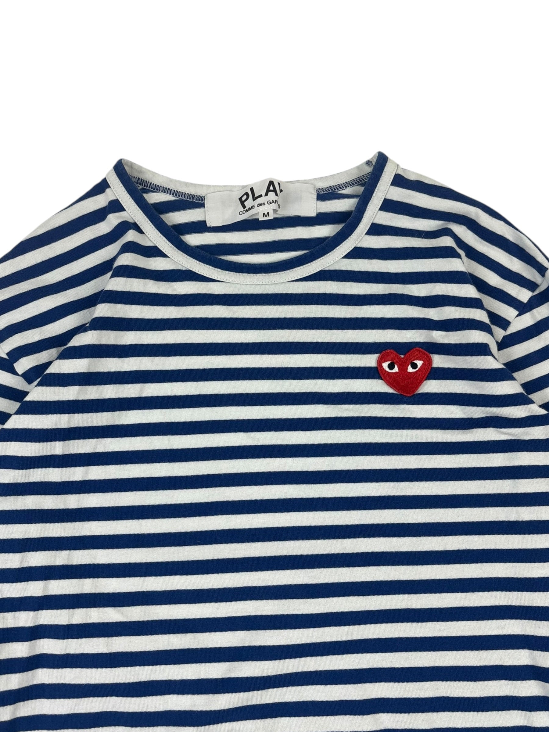 Comme Des Garçons PLAY Stripe LS T-Shirt