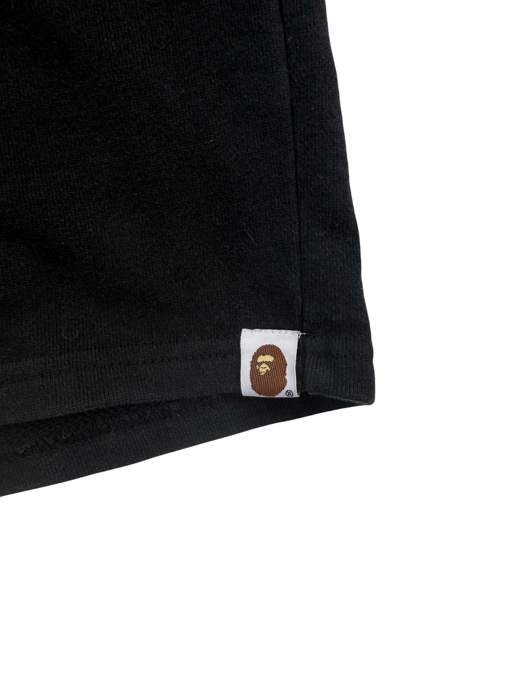 A Bathing Ape Black Shark Sweat Shorts