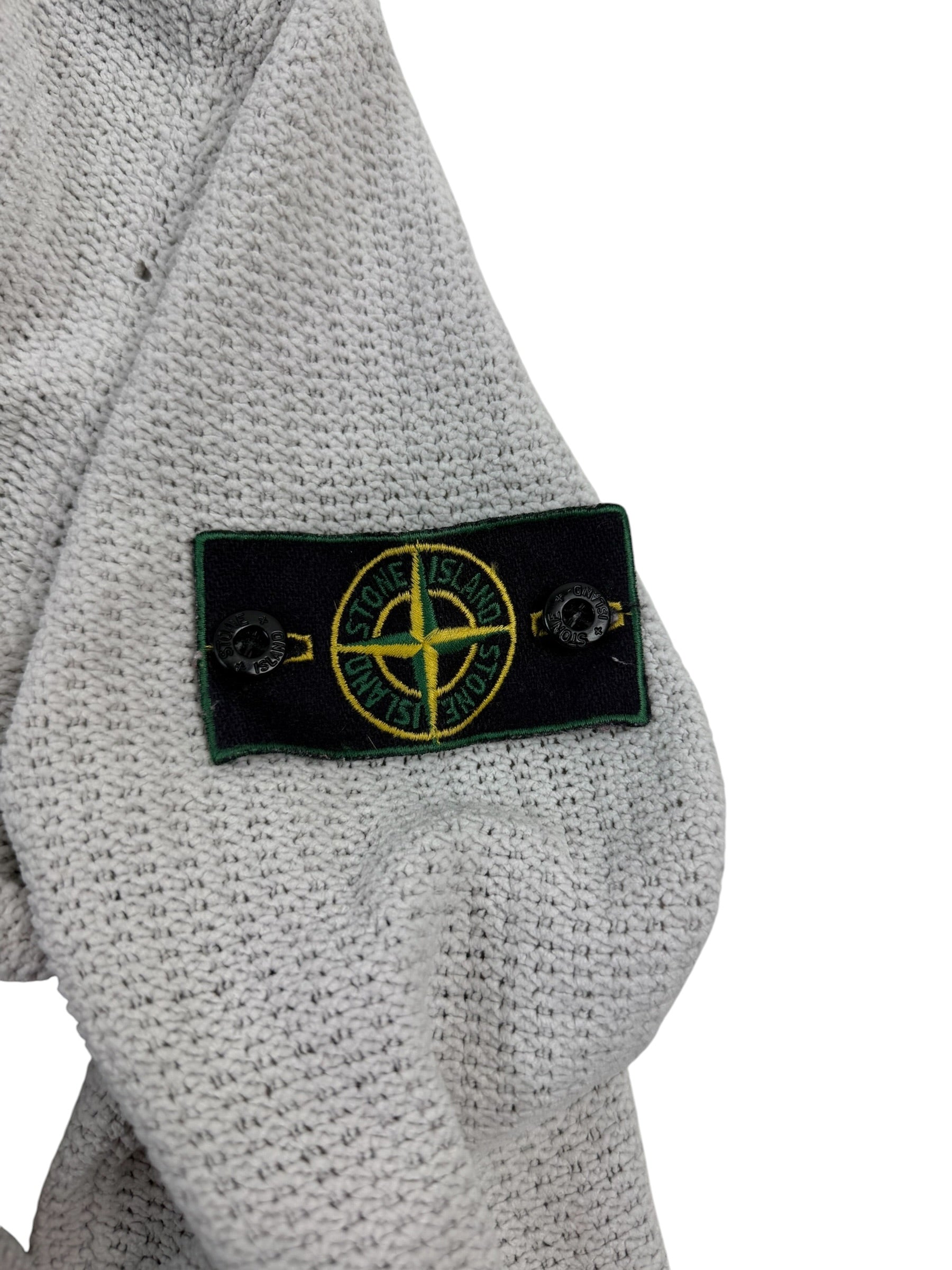 Stone Island AW99 Chenille Knit V-Neck Sweater