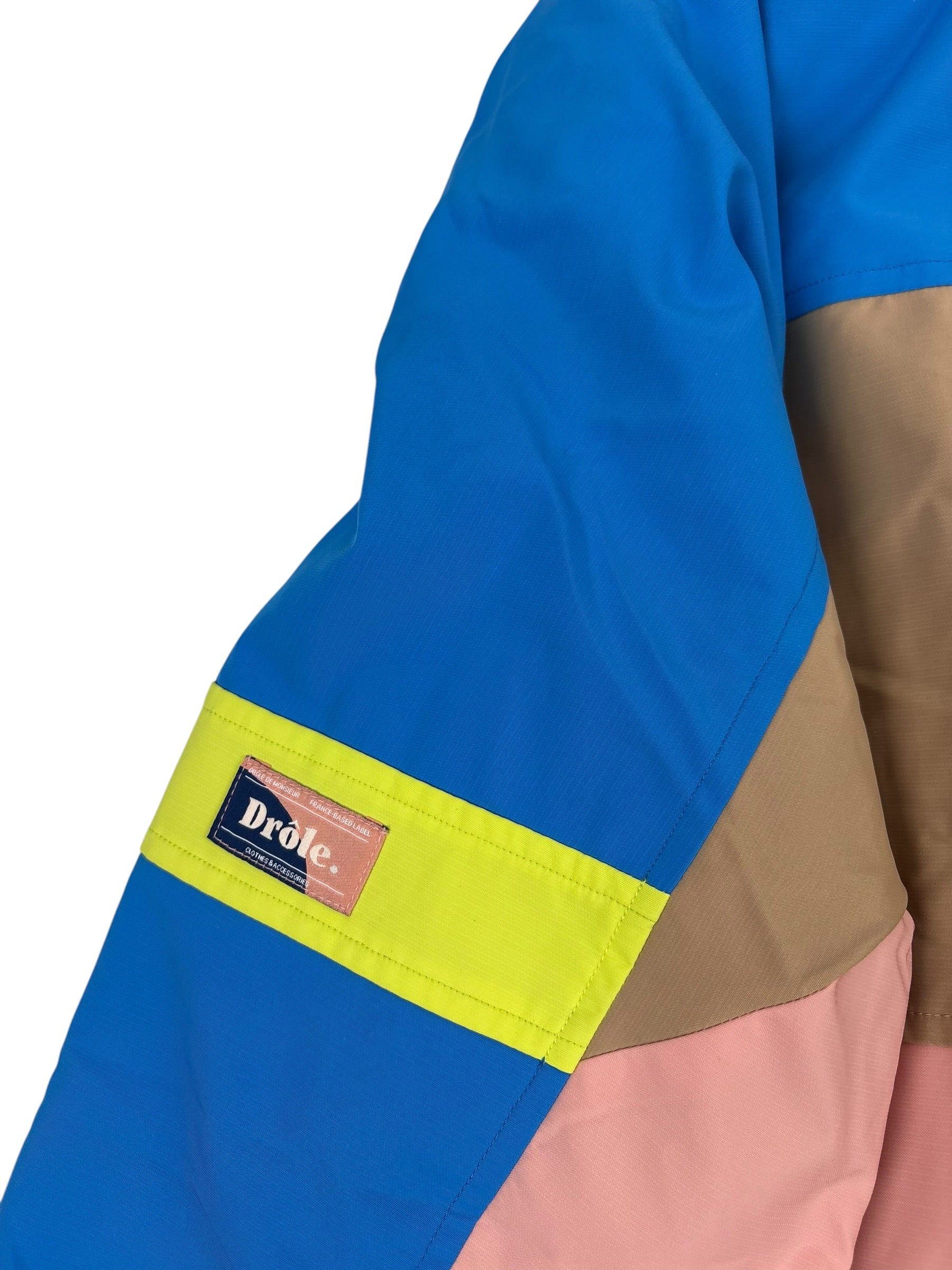 Drôle De Monsieur Colour Block Striped Jacket