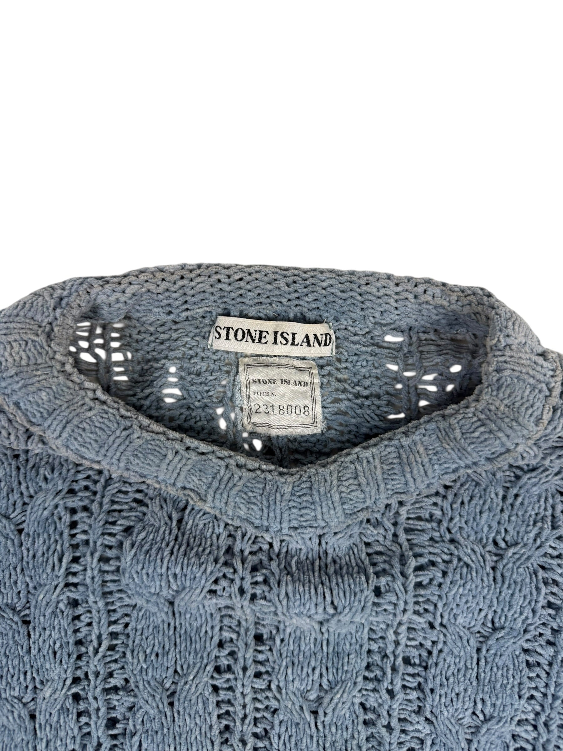 Stone Island AW89 Chenille Cable Knit