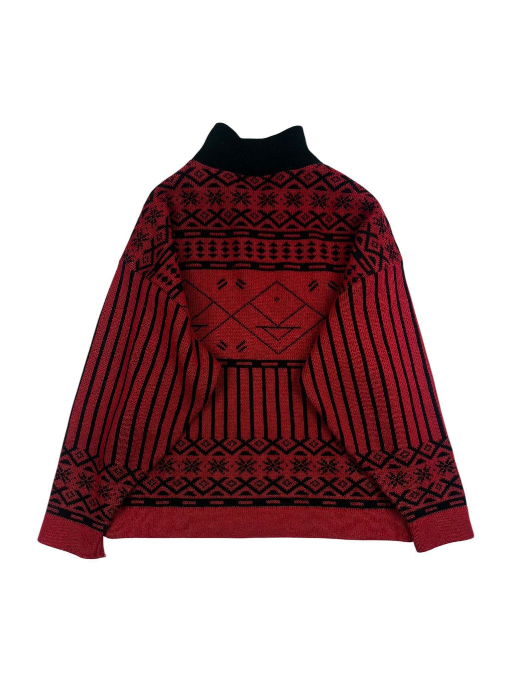 Chipie 80s Mock Neck Knit Jumper
