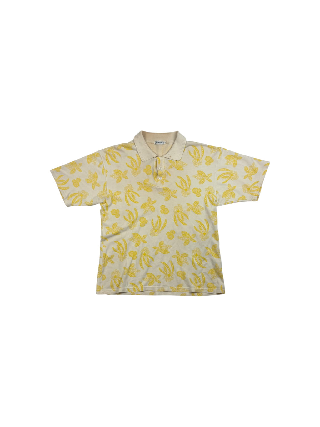 Boneville SS91 Abstract Floral Printed Polo Shirt