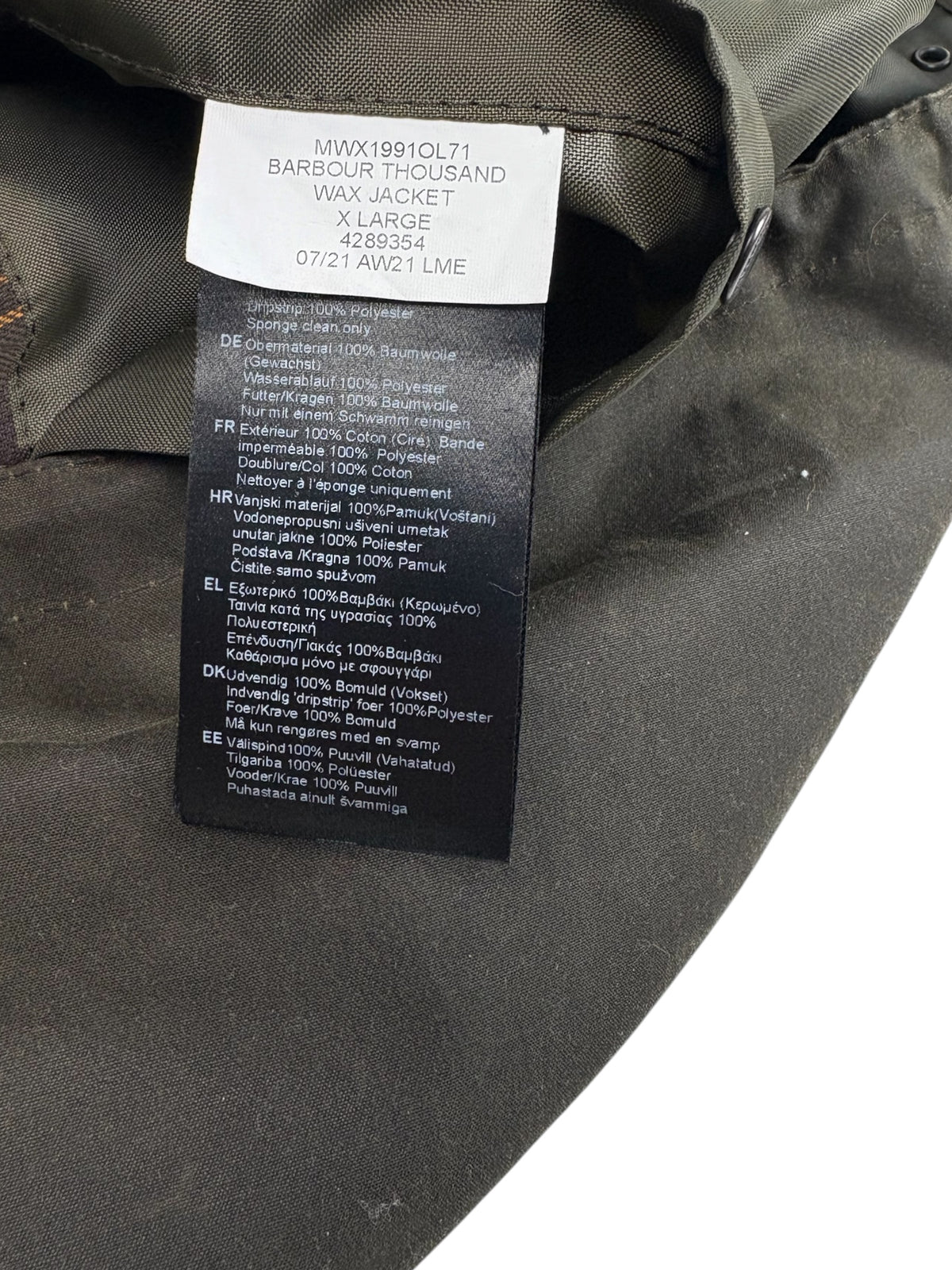 Barbour x C.P. Company Creel Waxed Goggle Jacket