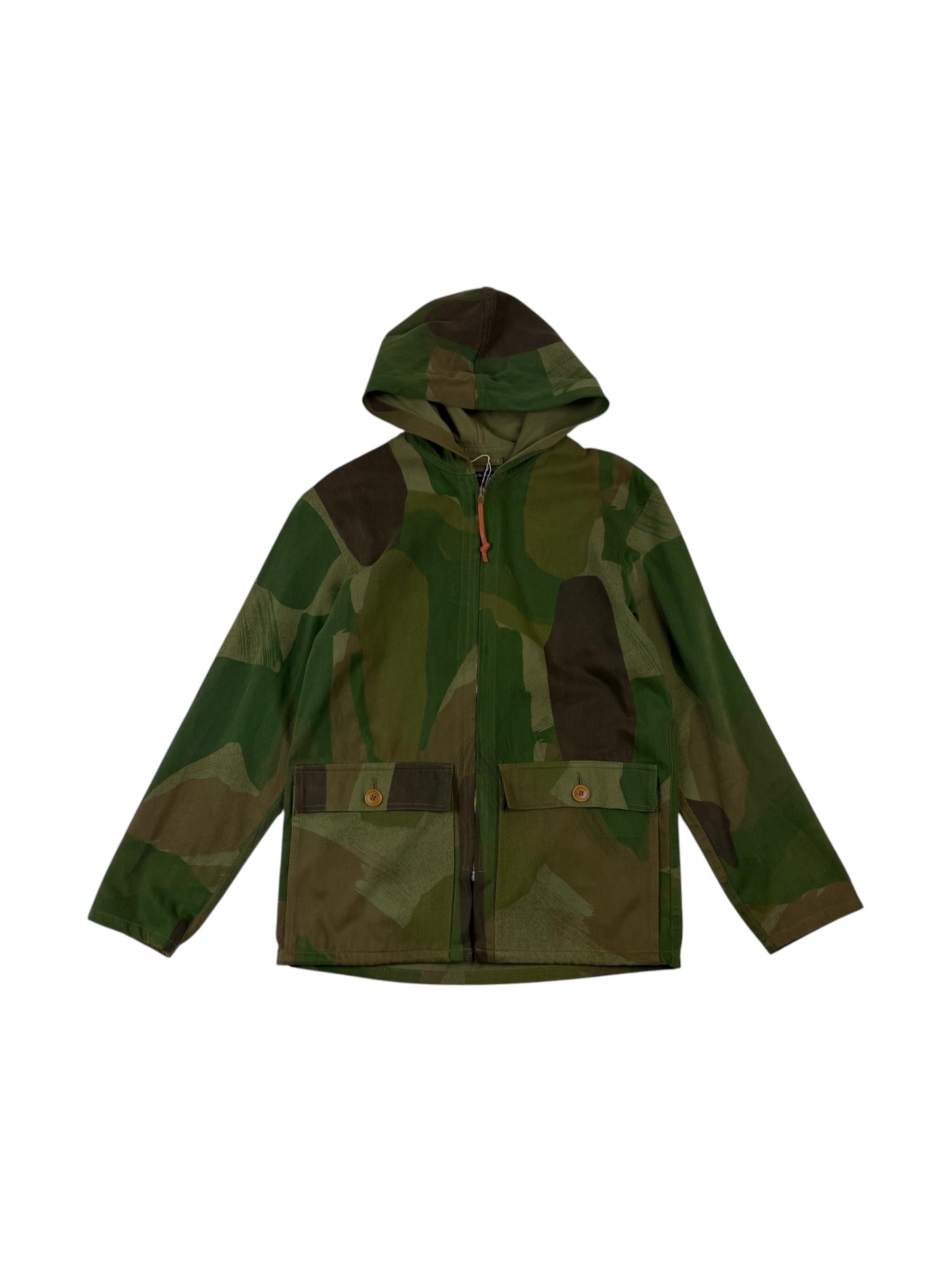 Nigel Cabourn Authentic Camo Zip-Up Parka