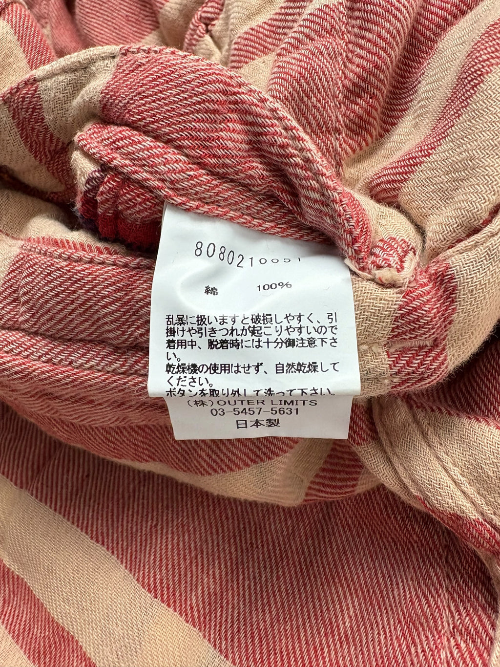 Nigel Cabourn Mainline Reversible Check Work Overshirt