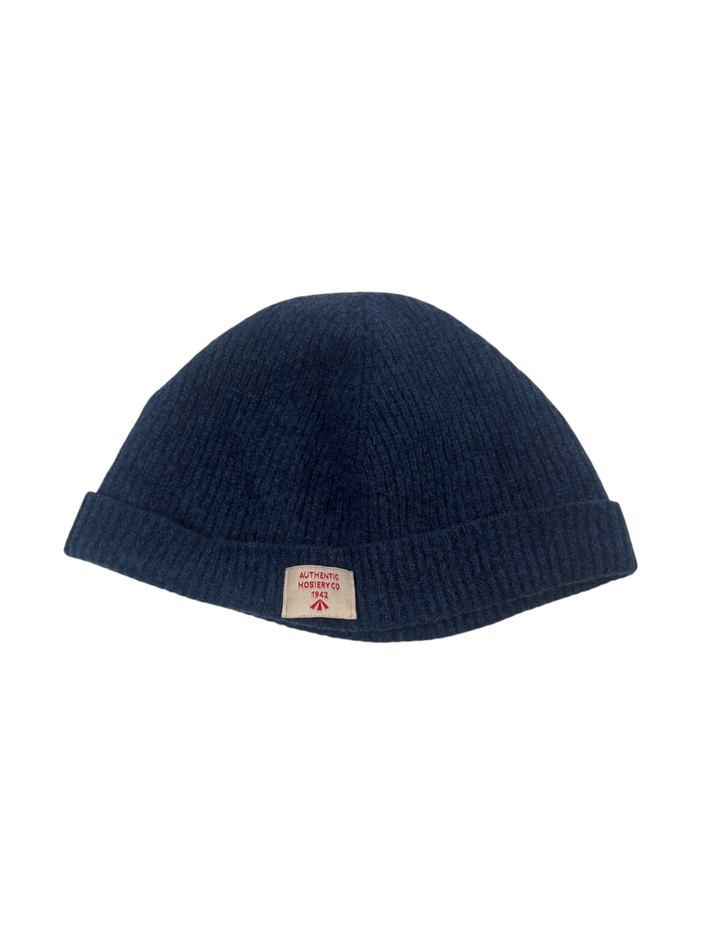 Nigel Cabourn Authentic Denim Blue Solid Beanie