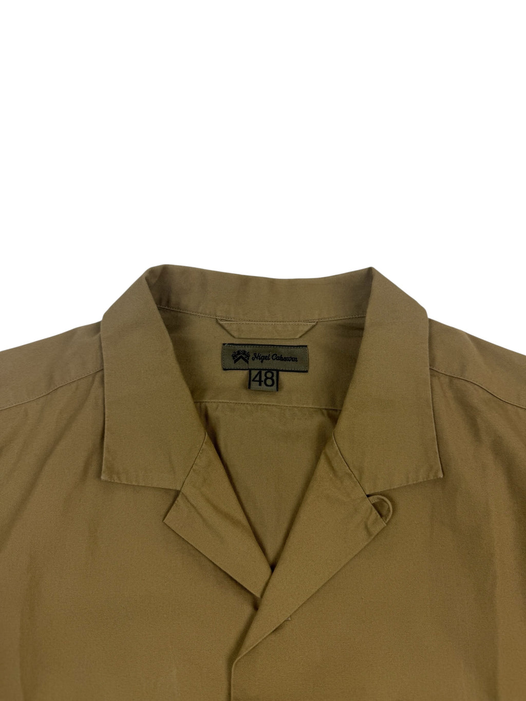 Nigel Cabourn Mainline Open Collar Shirt