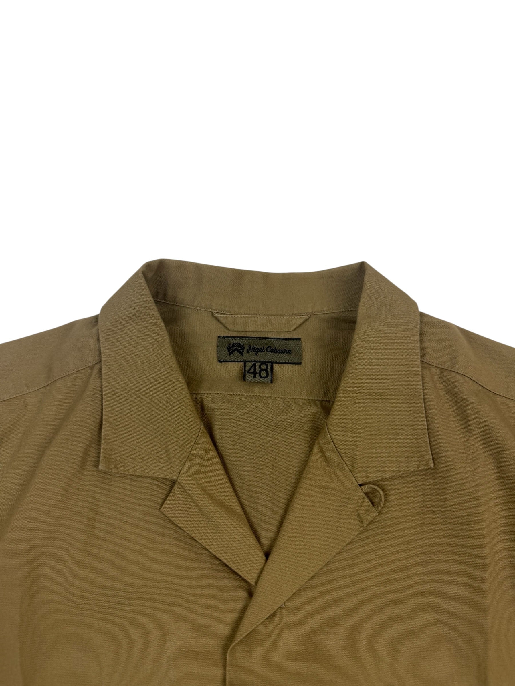 Nigel Cabourn Mainline Open Collar Shirt