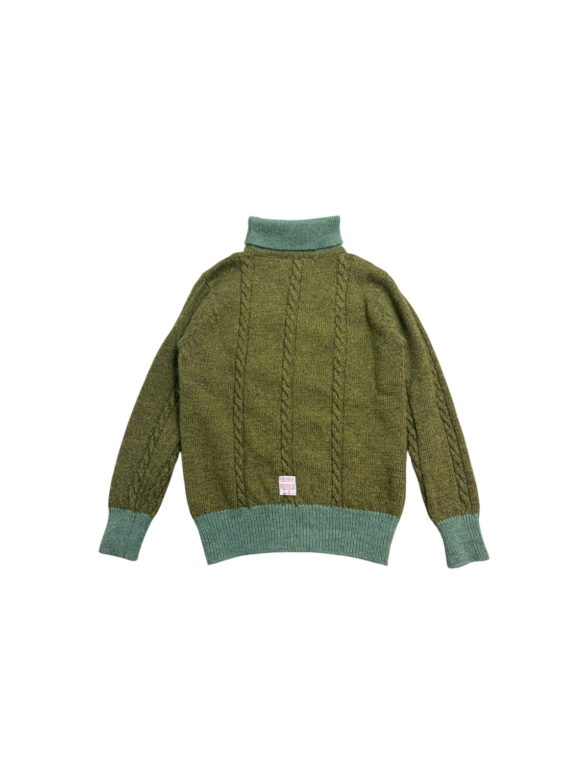 Nigel Cabourn Authentic Wool Roll Neck Knit