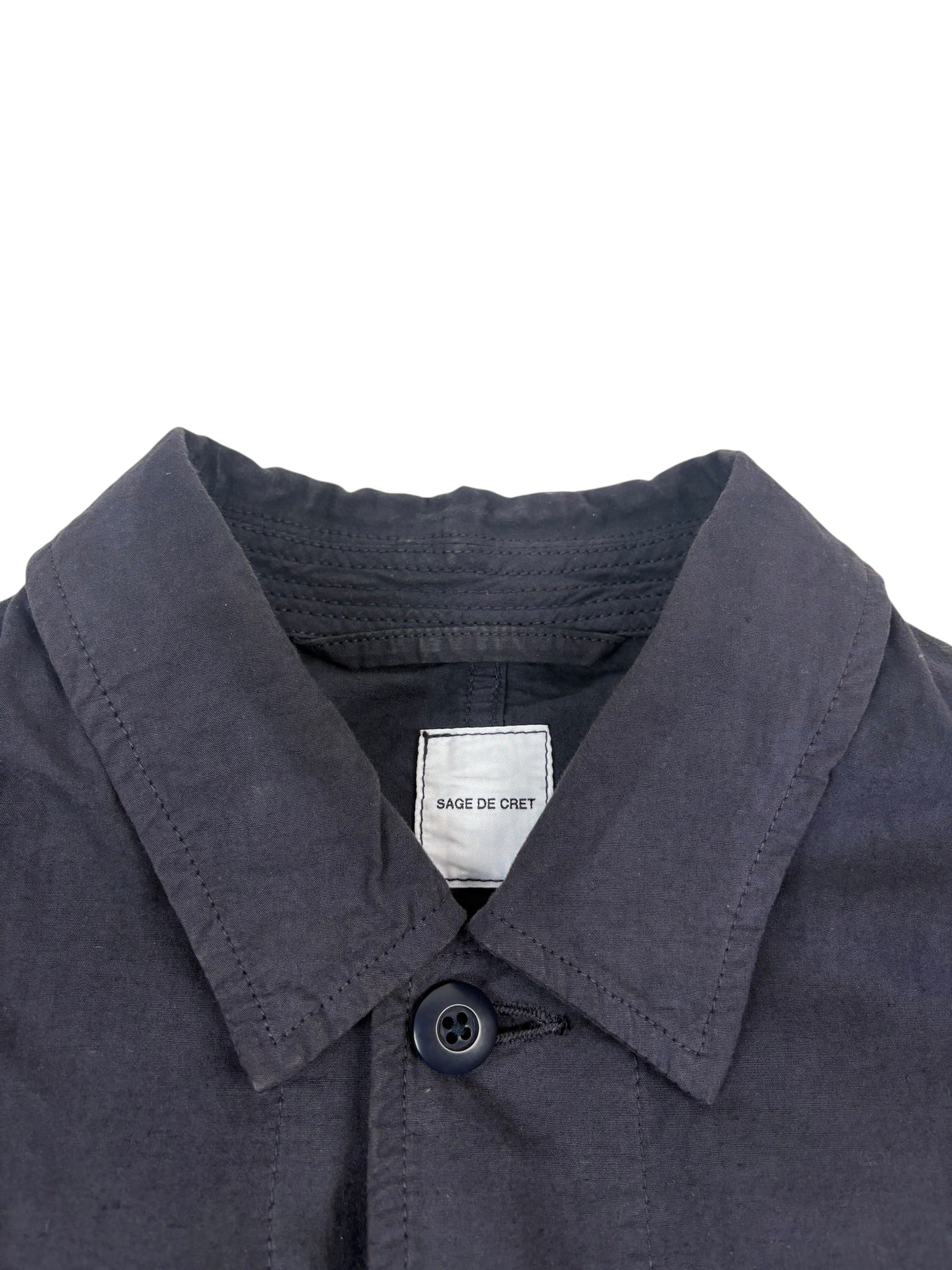 Sage De Cret Utility Overshirt