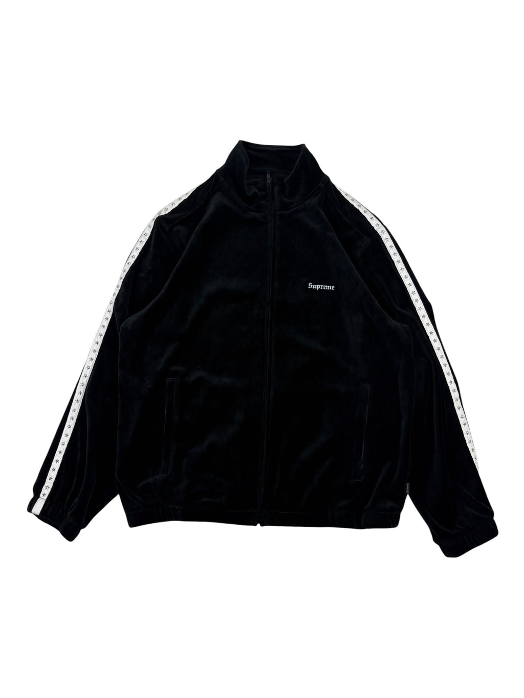 Supreme Studded Velour Track Jacket