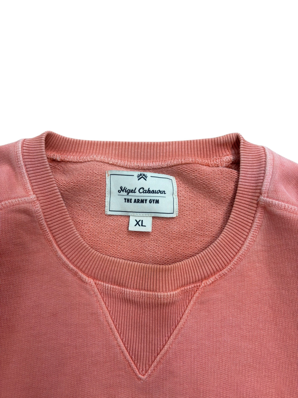 Nigel Cabourn Army Gym Embroidered Globe Sweatshirt