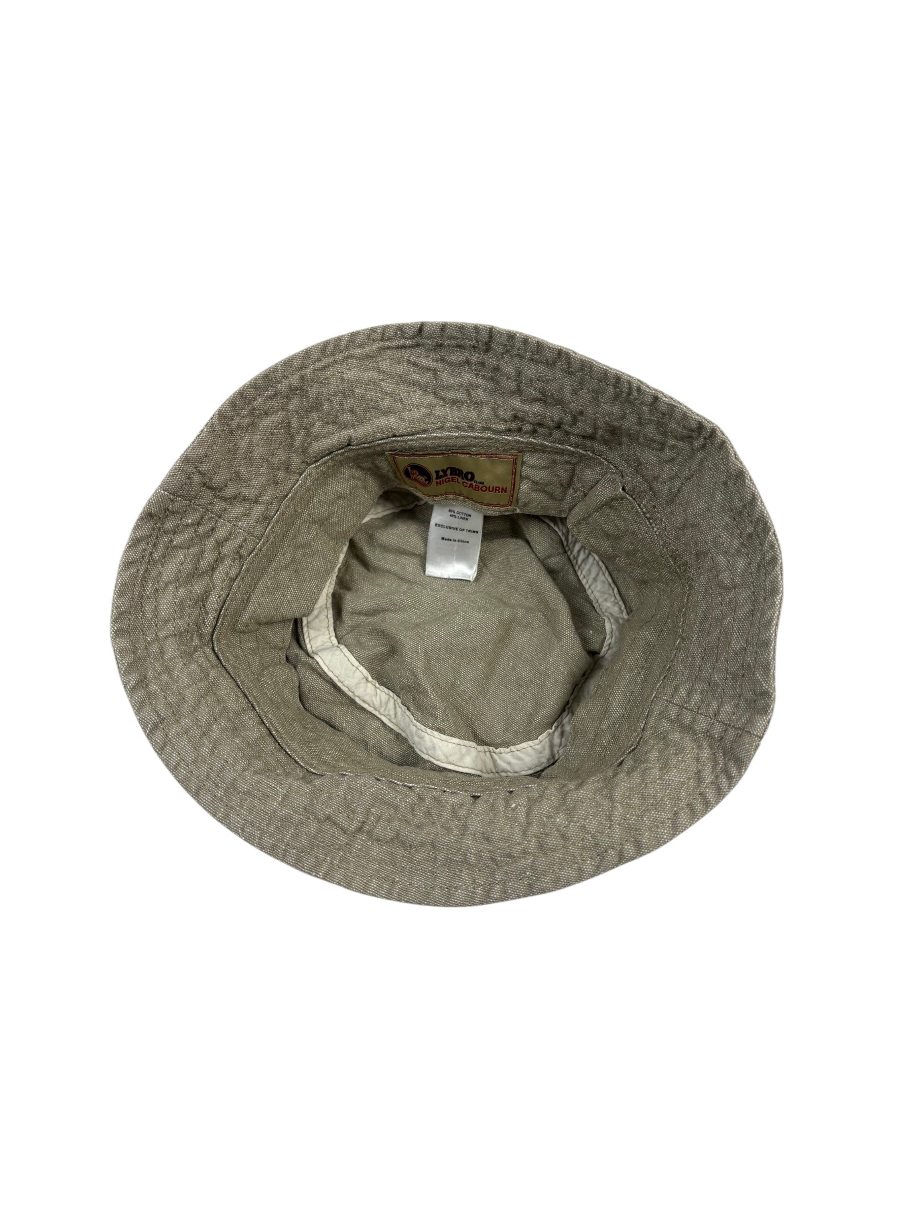 Nigel Cabourn Lybro Beige Nam Bucket Hat