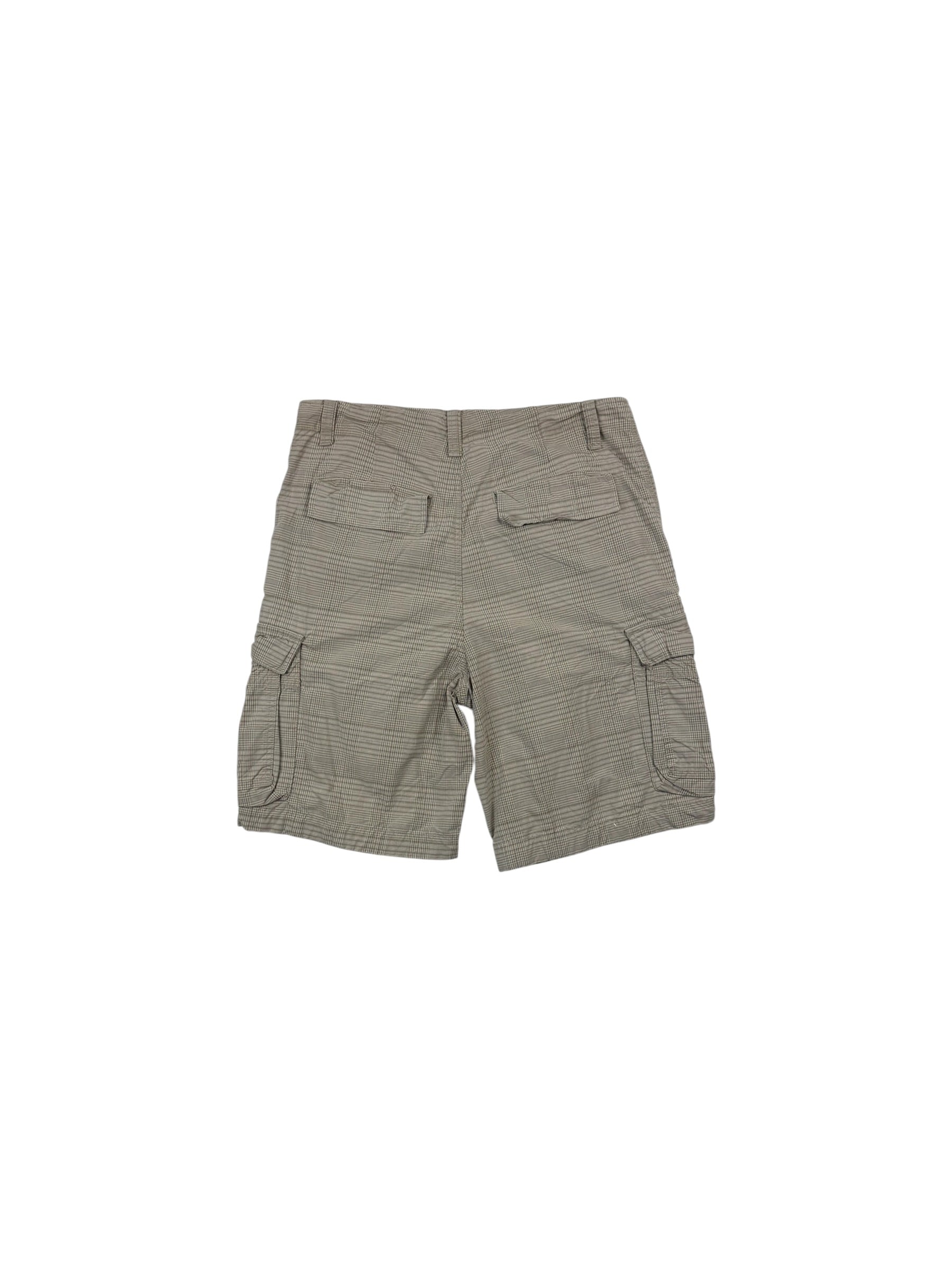 Nigel Cabourn Utility Check Cargo Shorts