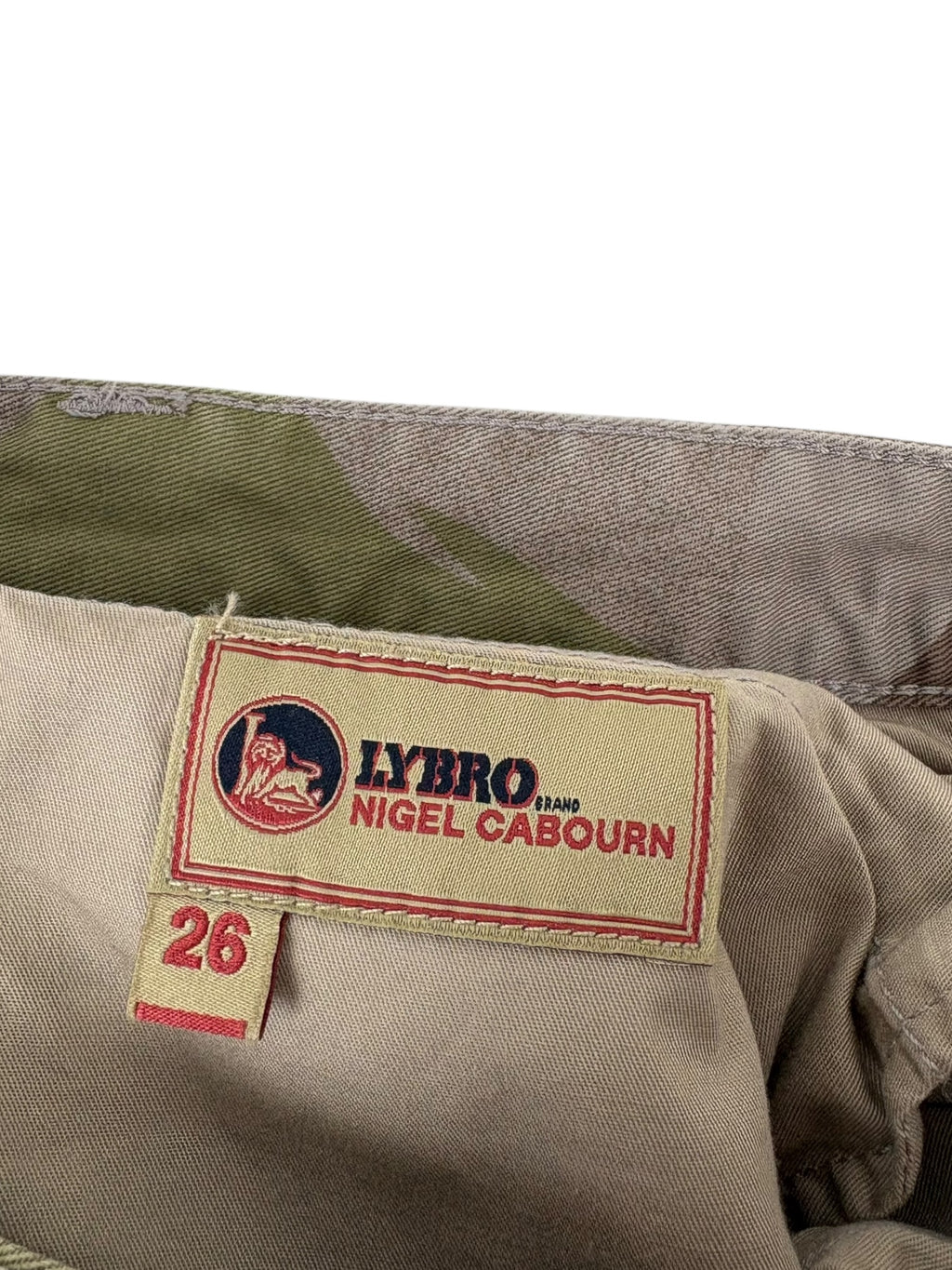 Nigel Cabourn Lybro Pleated Army Camo Pant