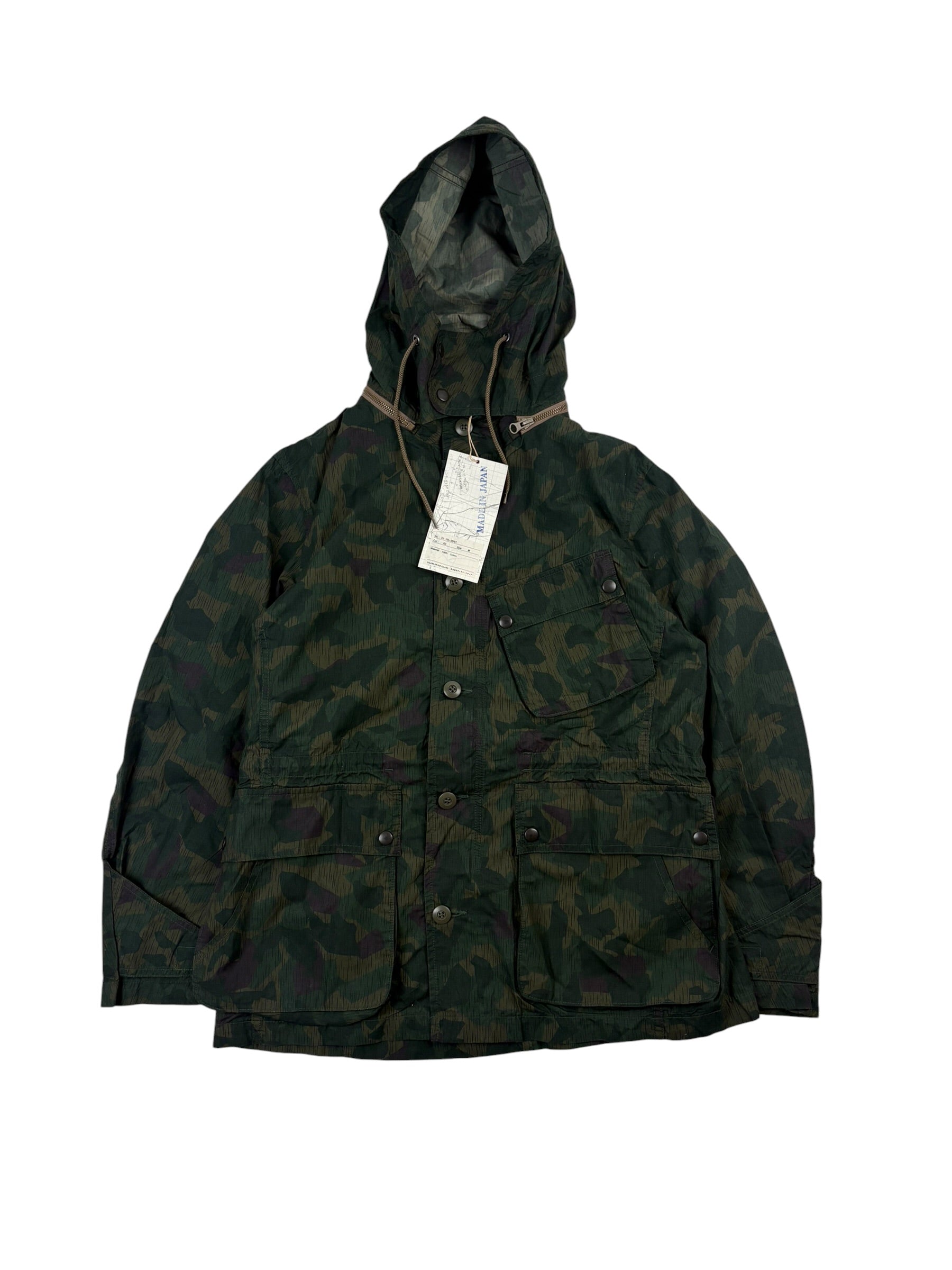 Sage De Cret Camo Military Field Jacket