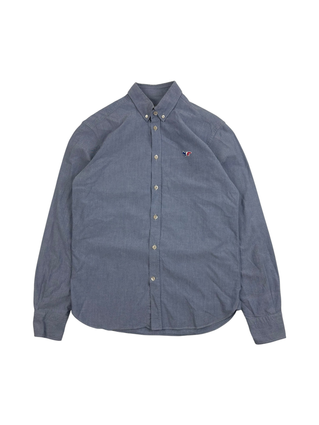 Maison Kitsune Oxford Fox Patch Shirt