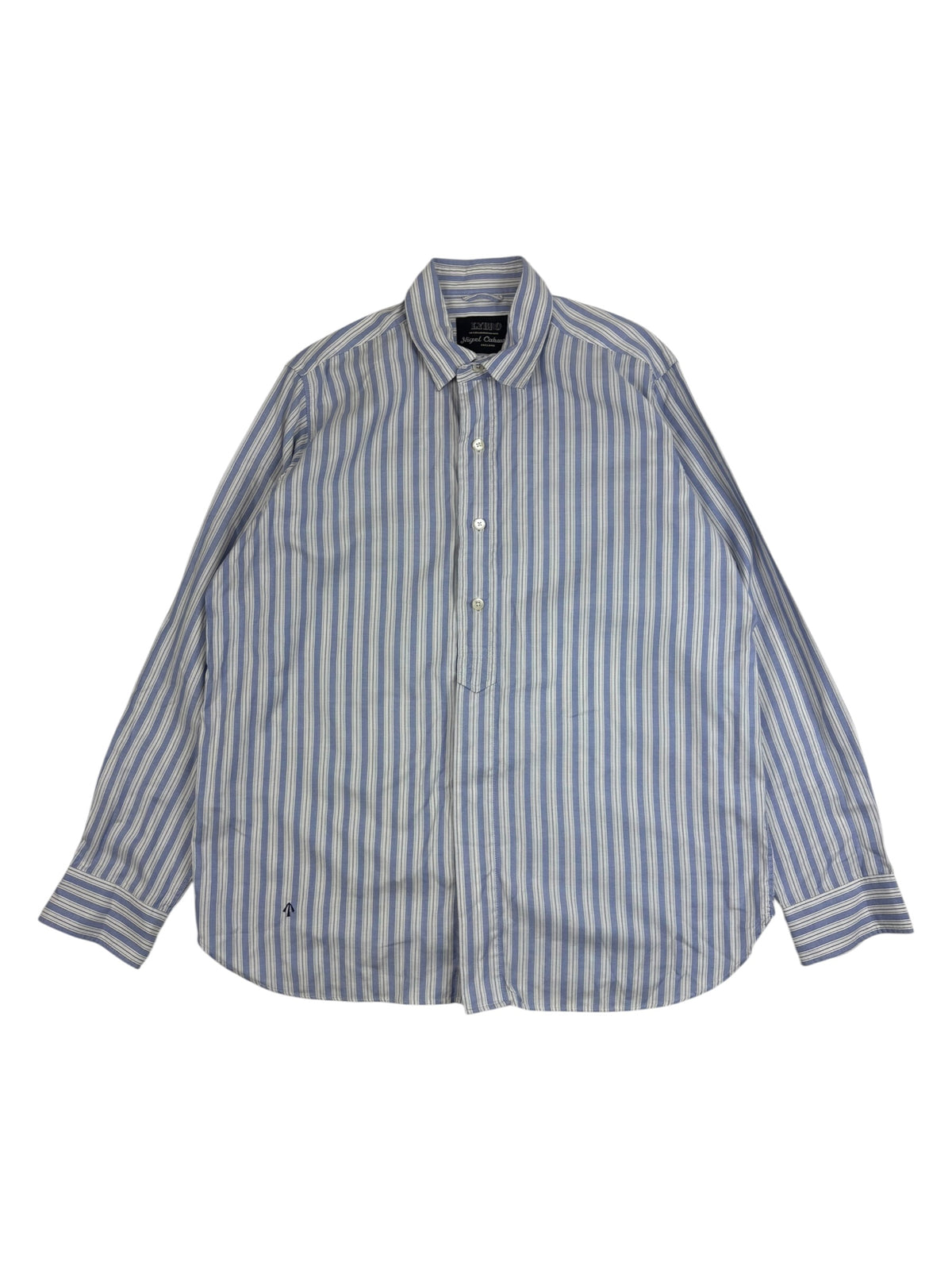 Nigel Cabourn Lybro Striped Work Shirt
