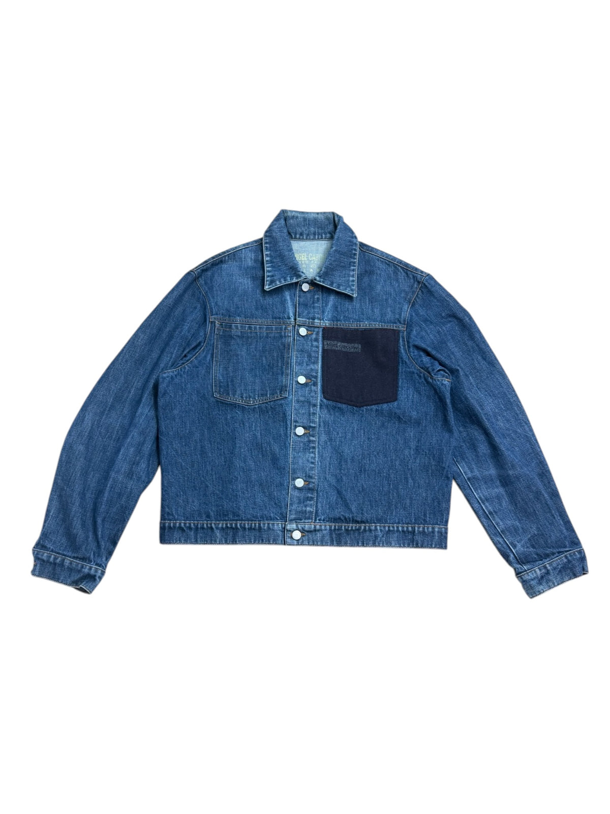 Nigel Cabourn Denims 2000s Patchwork Denim Jacket