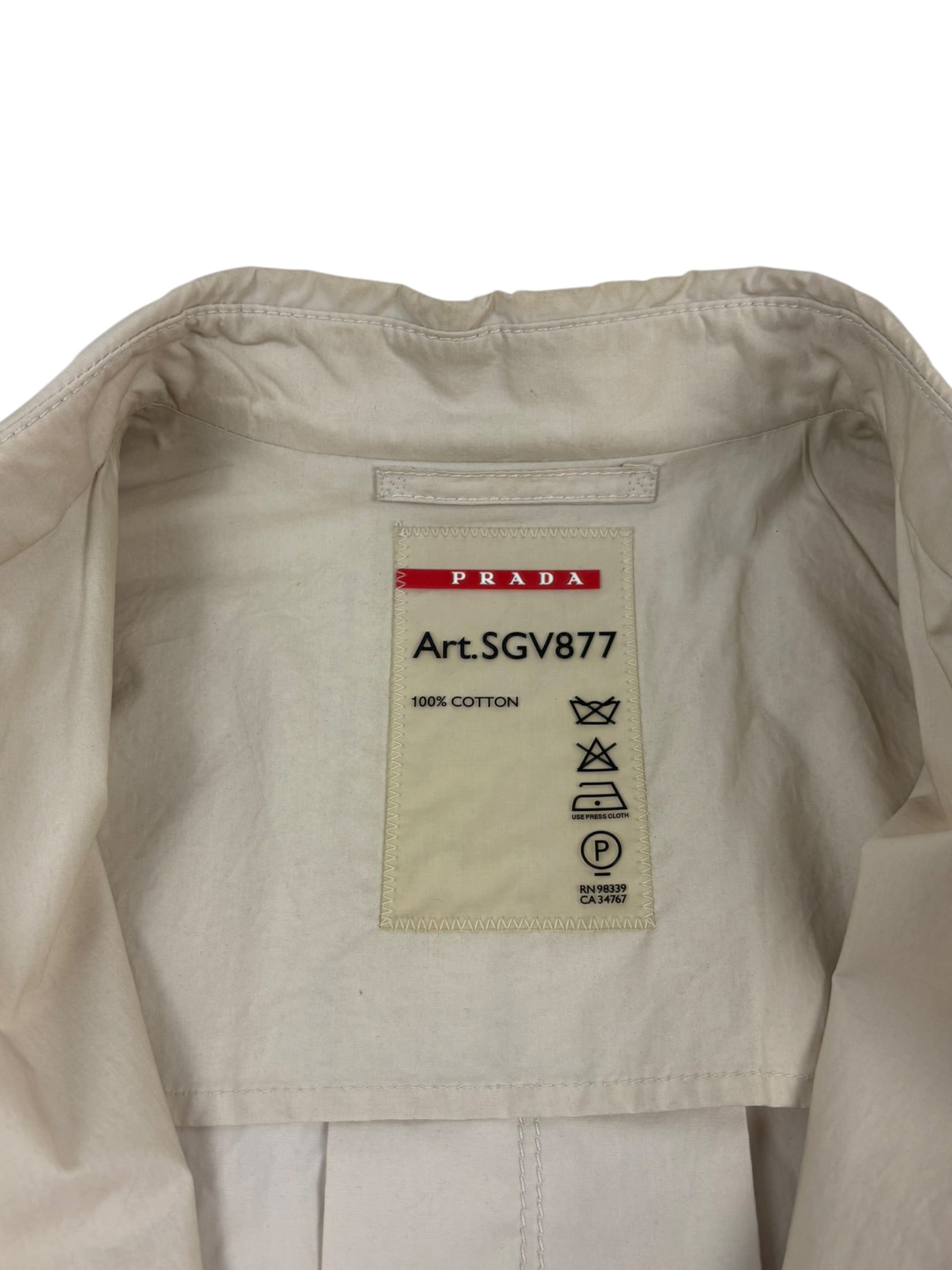 Prada 2000s Sport Trench Coat