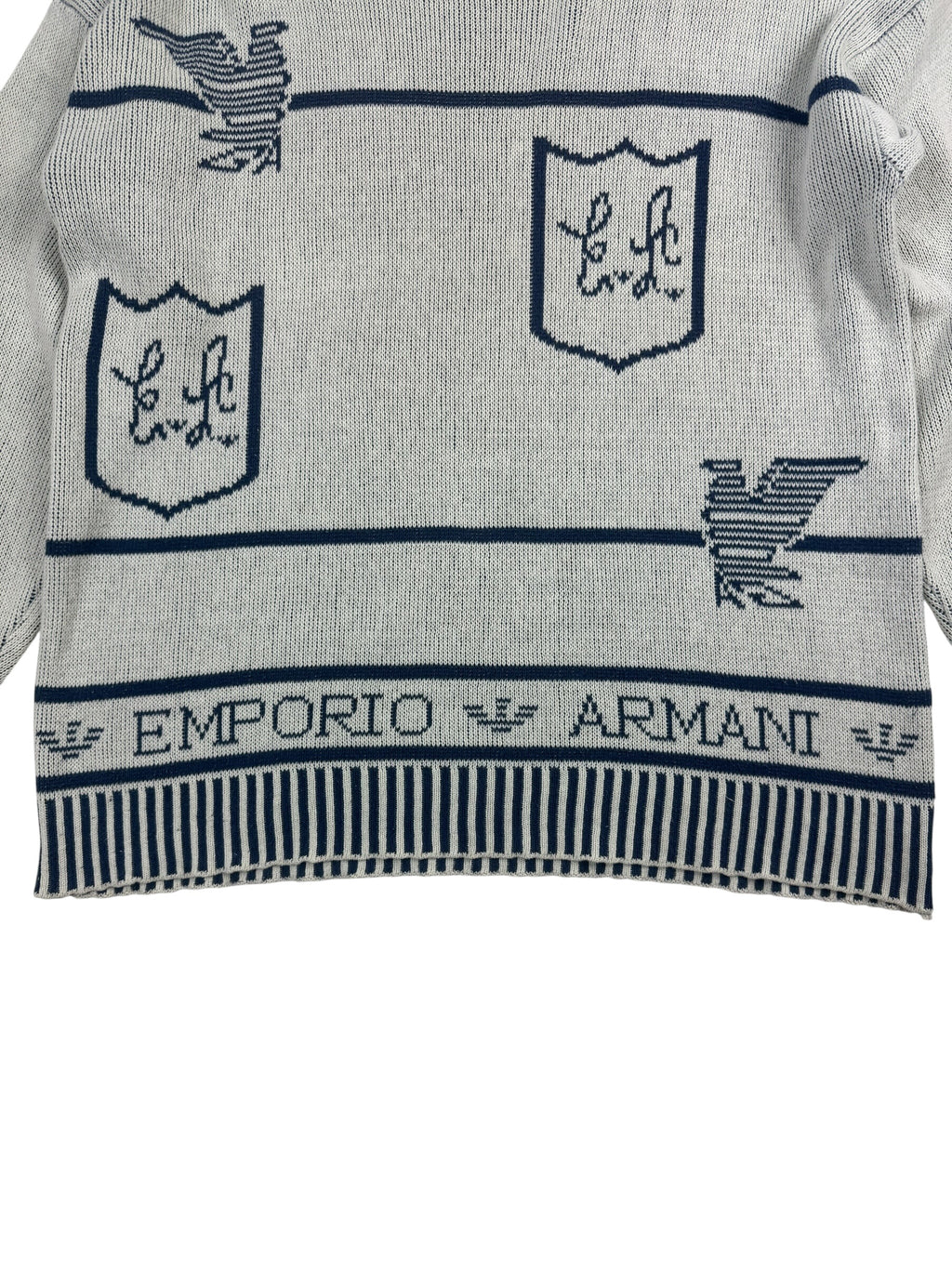 Emporio Armani 1980s Knit Sweatshirt