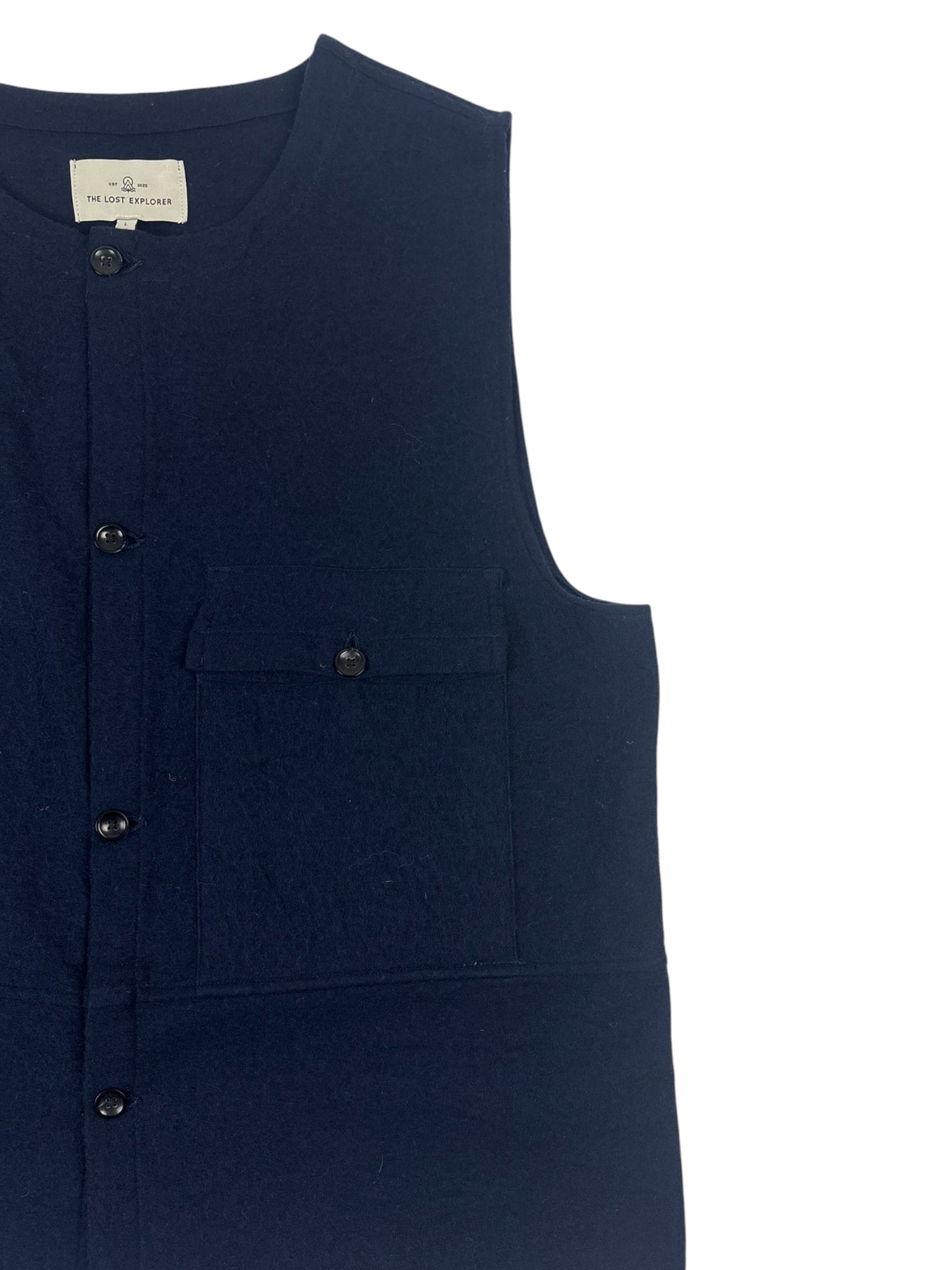 The Lost Explorer Wool Waistcoat