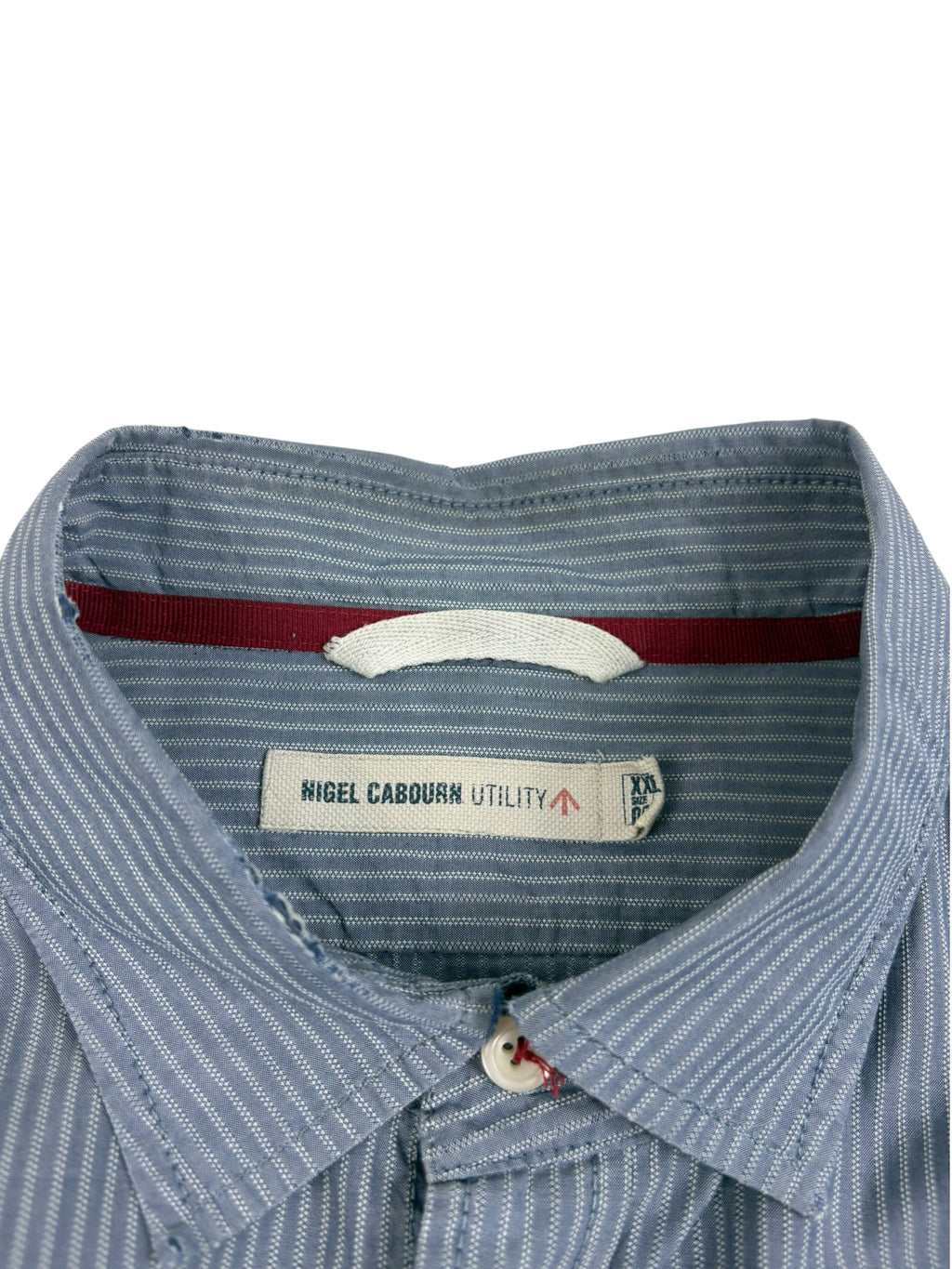 Nigel Cabourn Utility 2000s Pinstripe Shirt