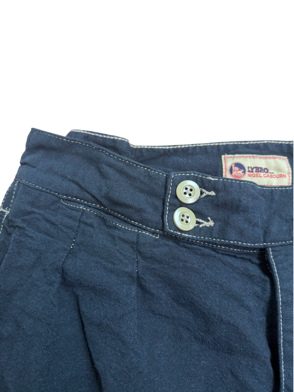 Nigel Cabourn Lybro P-57 Pleated Shorts