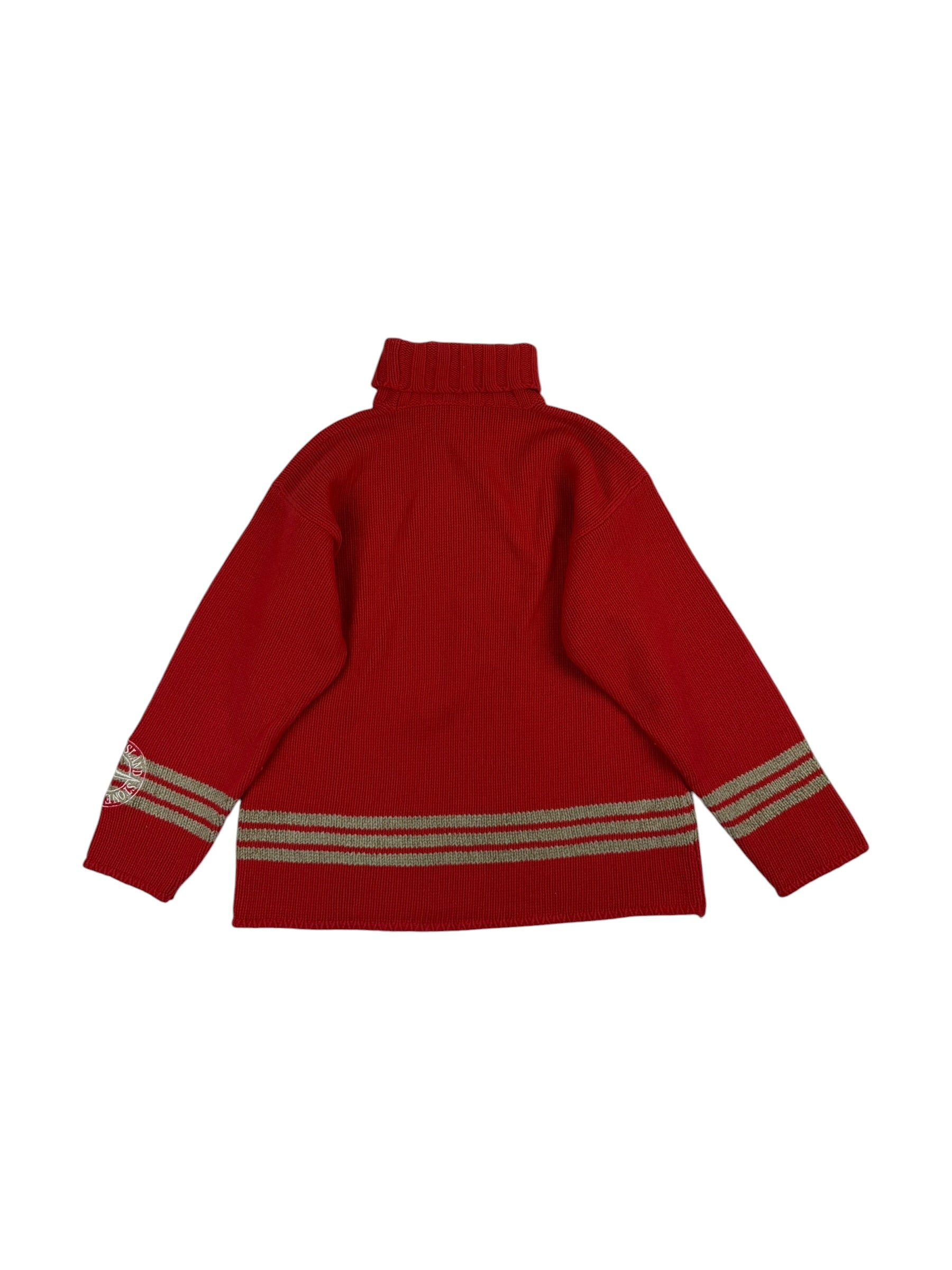 Stone Island AW96 Compass Roll Neck Knit