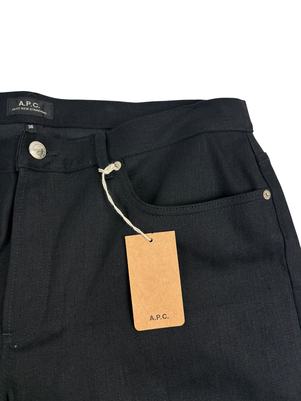 A.P.C. Petit Standard Denim Black Jeans