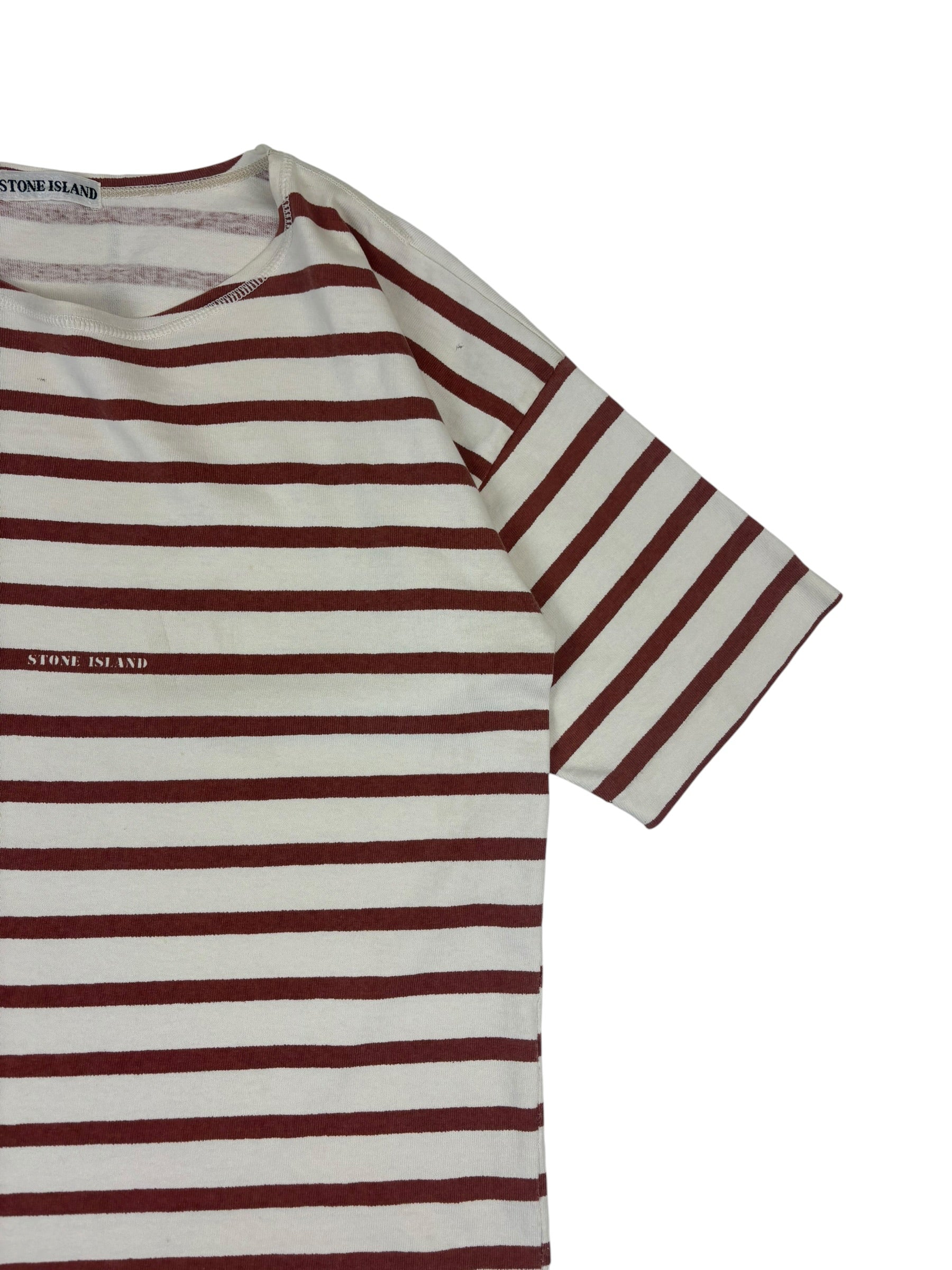 Stone Island 1980s Striped T-Shirt
