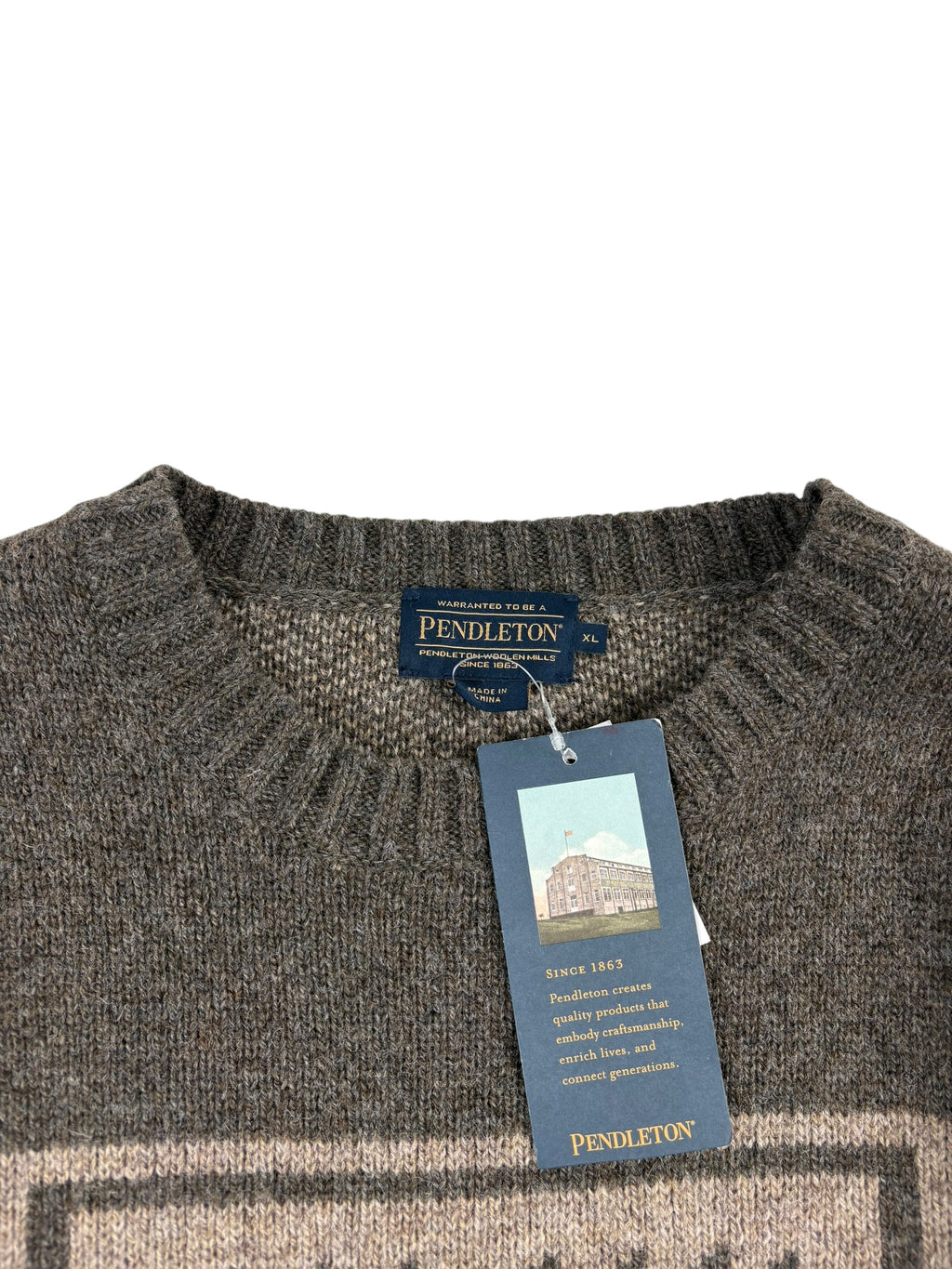 Pendleton Shetland Harding Crew Neck Sweater