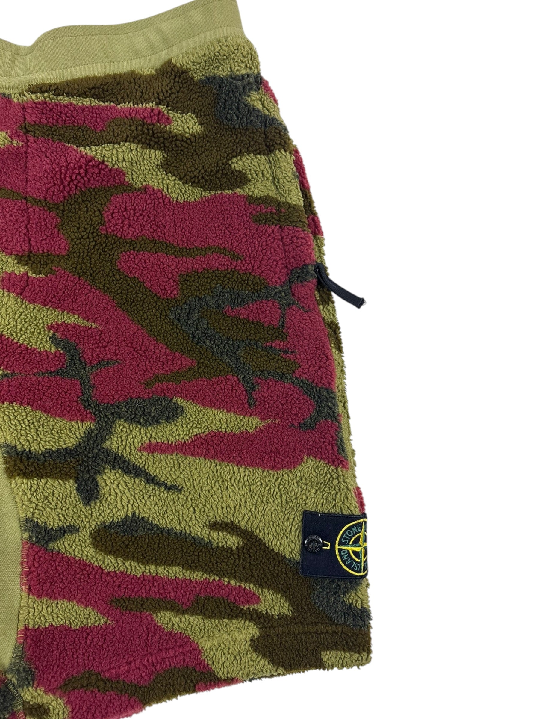 Stone Island Heritage Camp Fleece Shorts