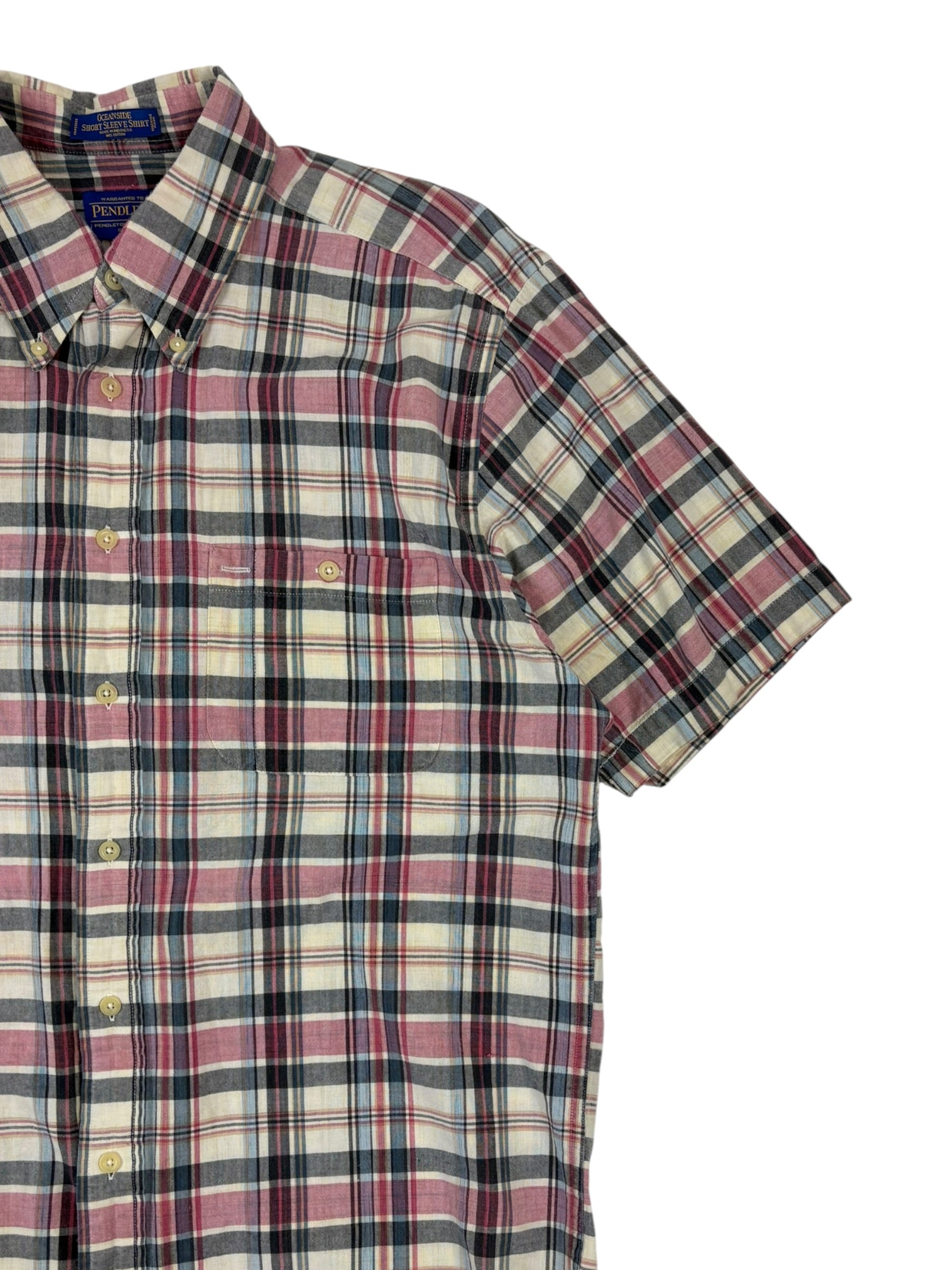 Pendleton Button Down Plaid Shirt