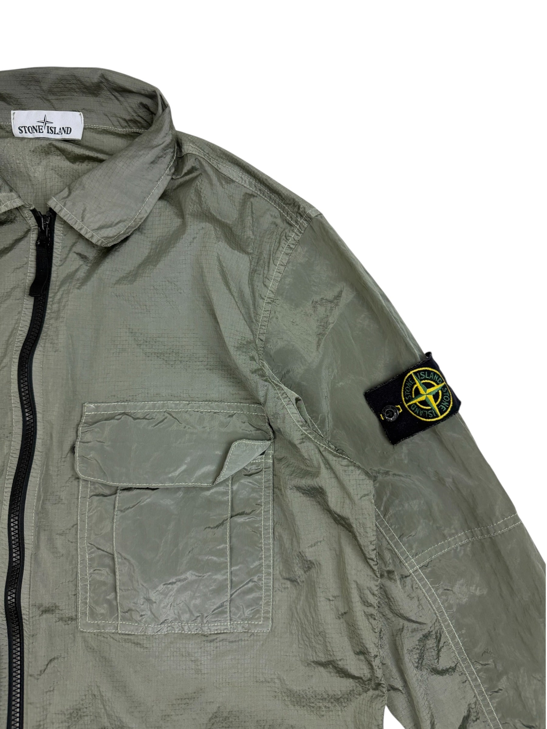 Stone Island Two Pocket Nylon Metal Overshirt