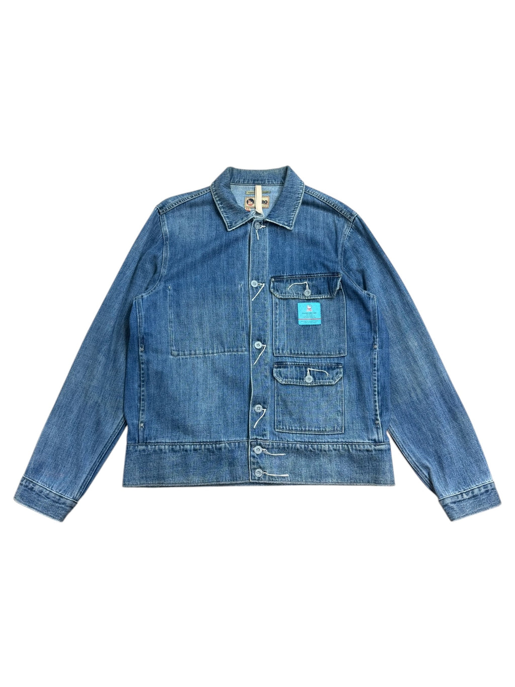 Nigel Cabourn Lybro Denim Hip Jacket