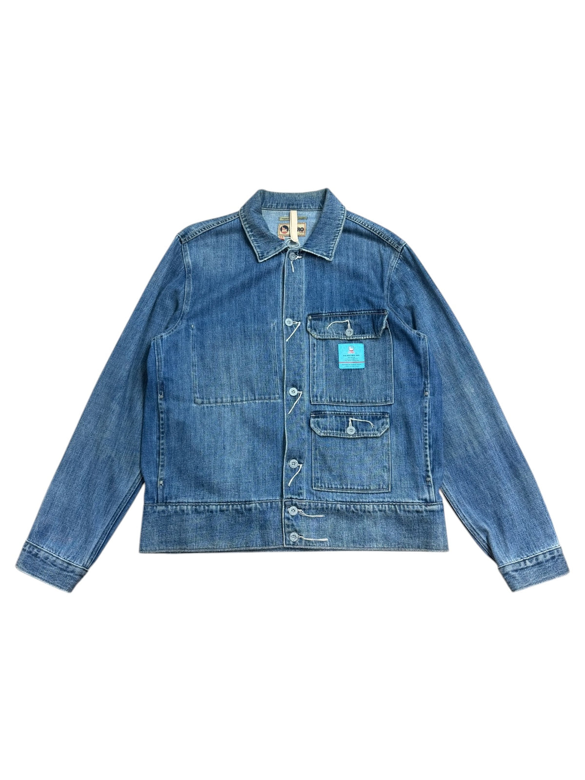 Nigel Cabourn Lybro Denim Hip Jacket