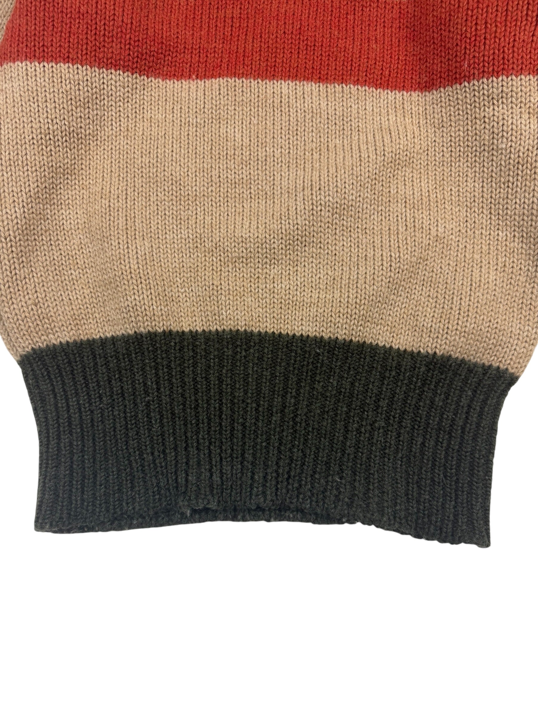 Nigel Cabourn Authentic Wool Roll Neck Knit
