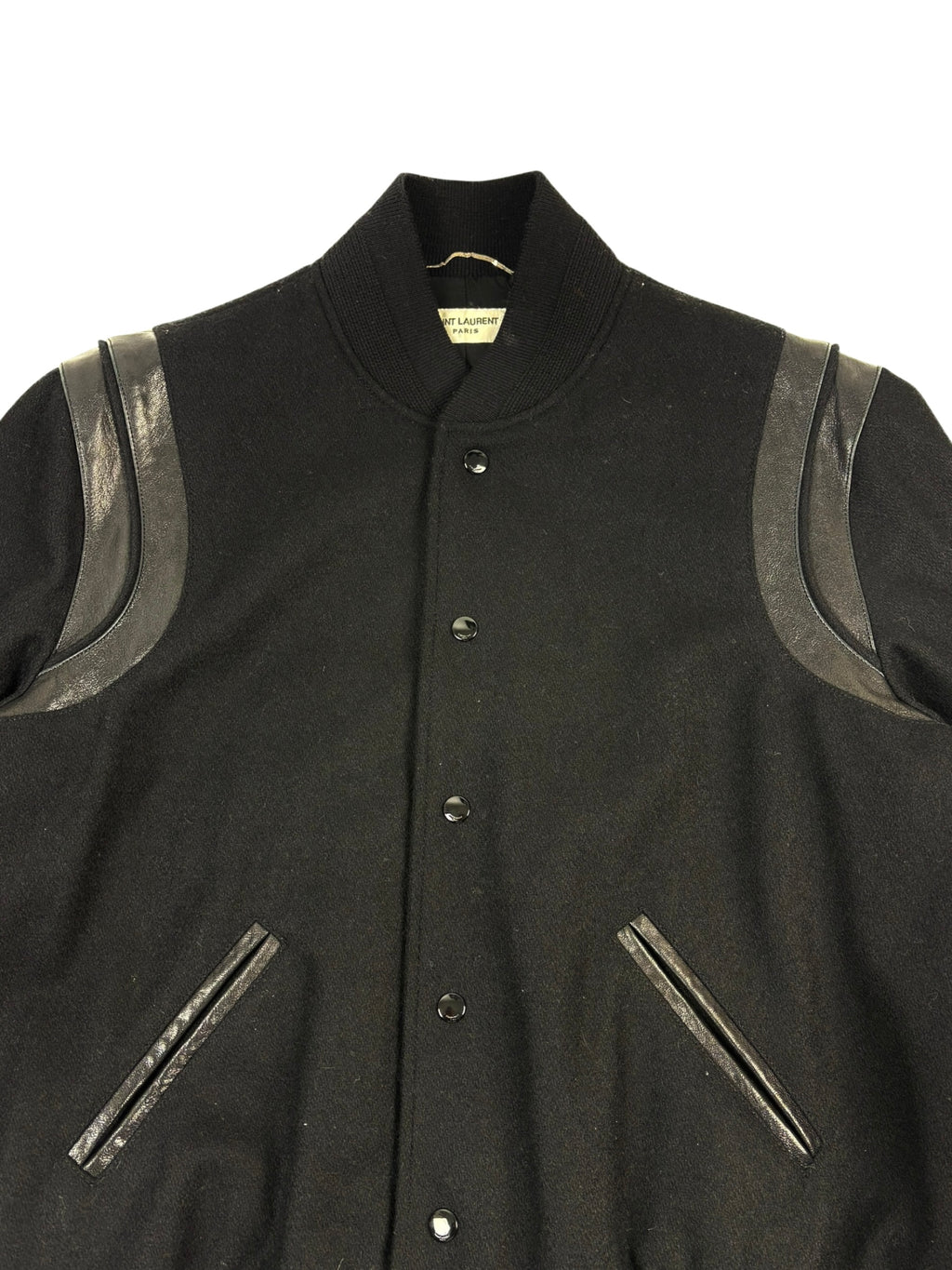 Saint Laurent Teddy Varsity Jacket